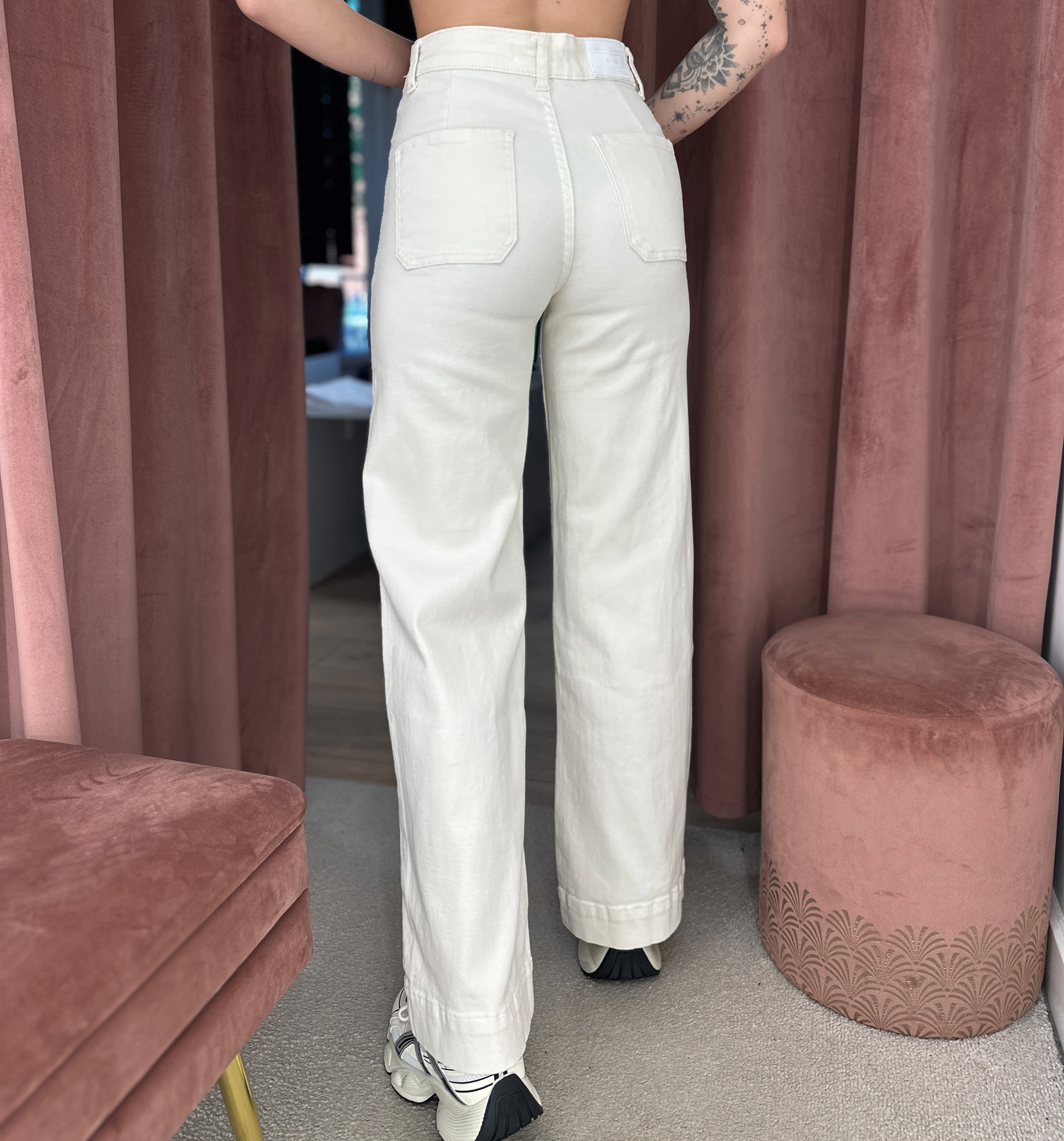 Džinsai ‘Milk lemon’