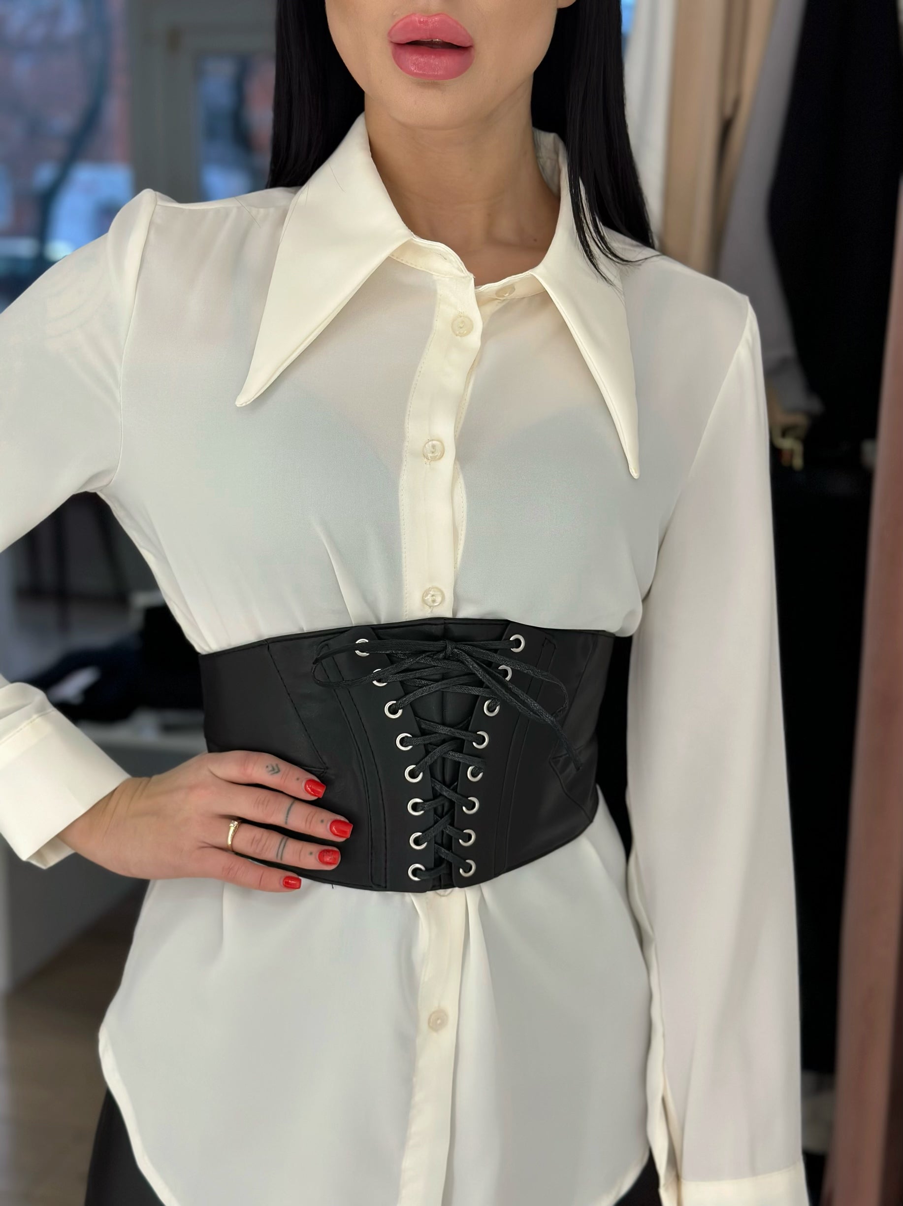 Diržas ‘Faux leather’