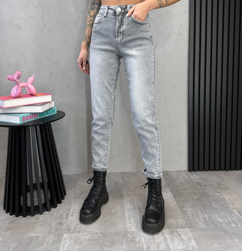 Džinsai ‘Mom mid rise’