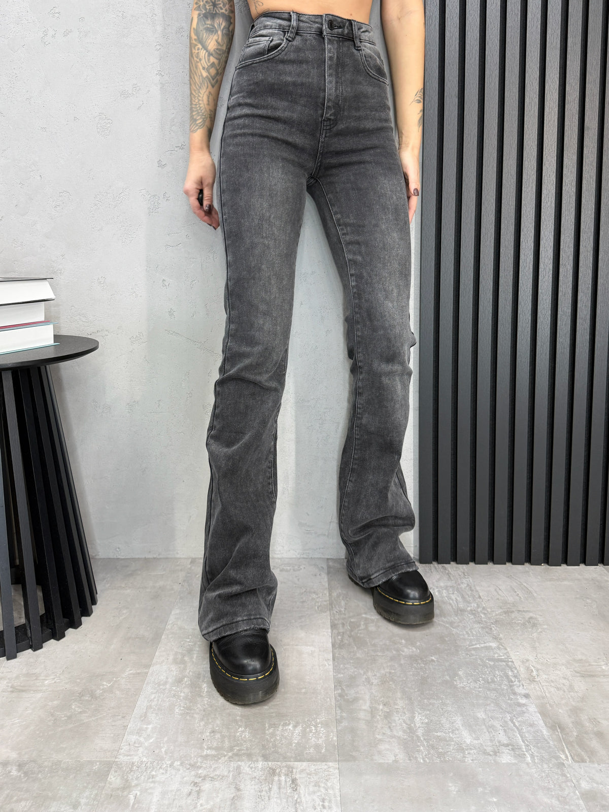 Džinsai aukštaūgėms ‘Flare fit’