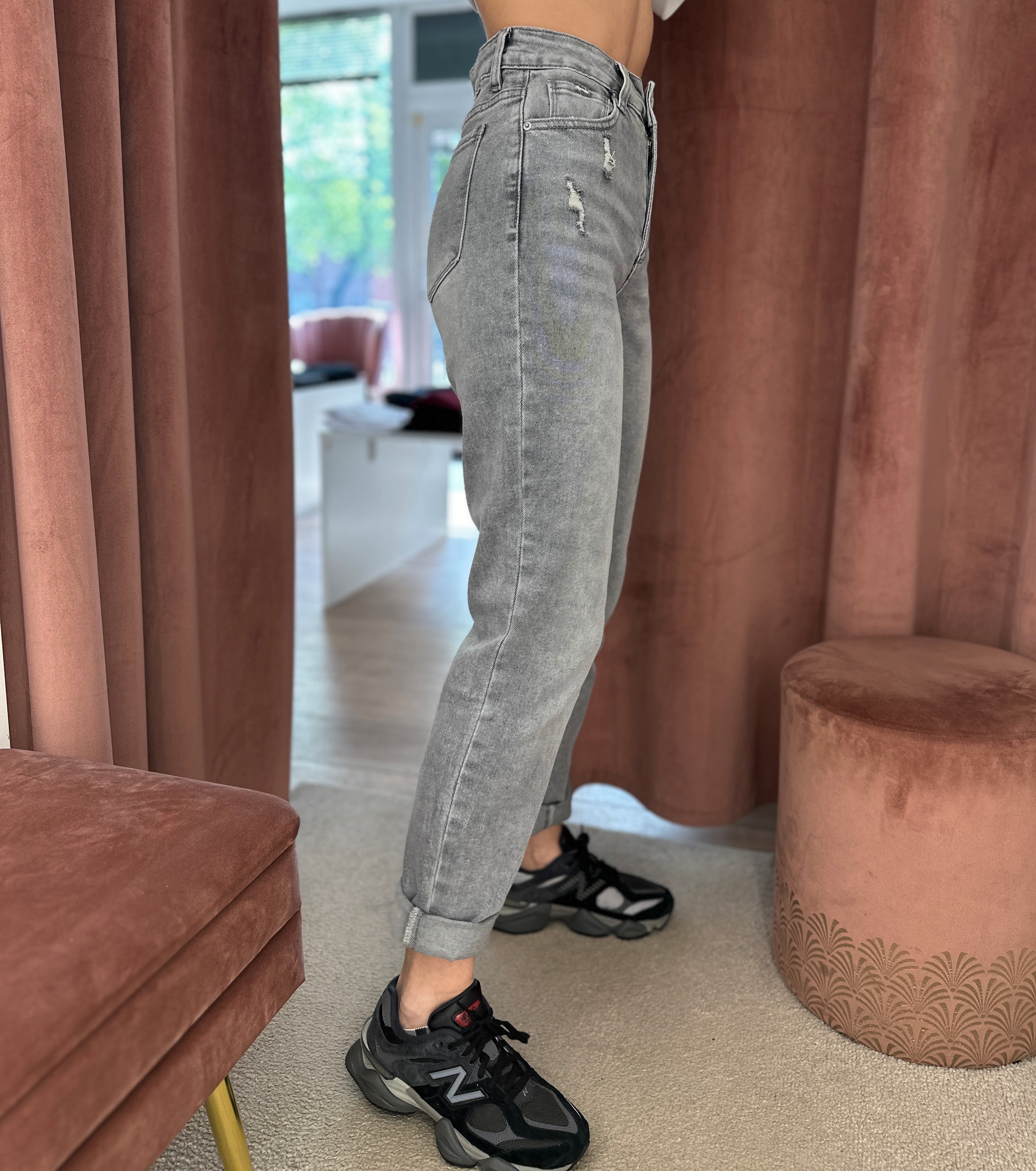 Džinsai ‘MOM Mid-Rise’