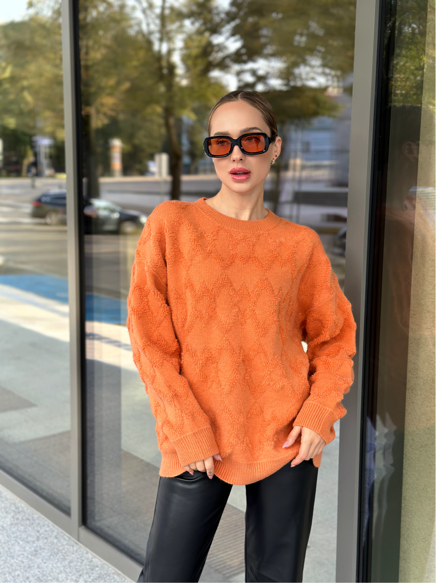 Megztinis ‘Orange’