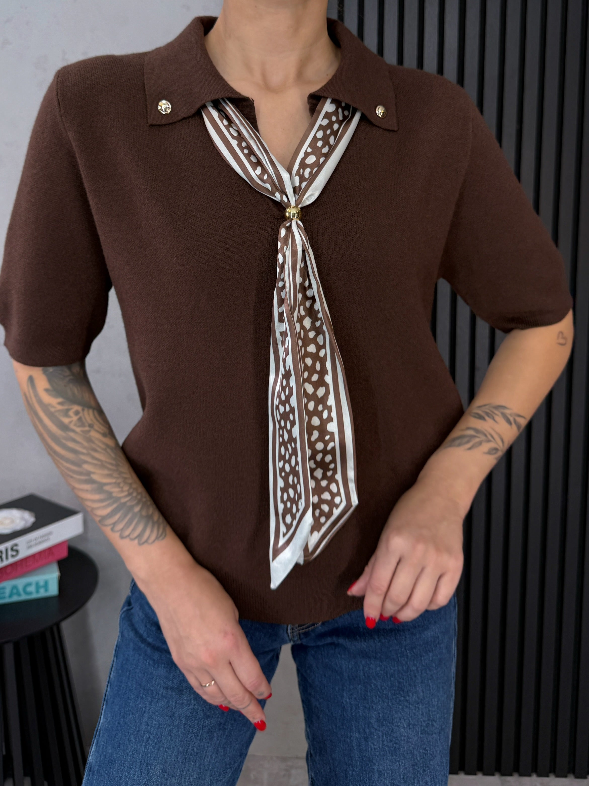 Megztinis ‘Brown’