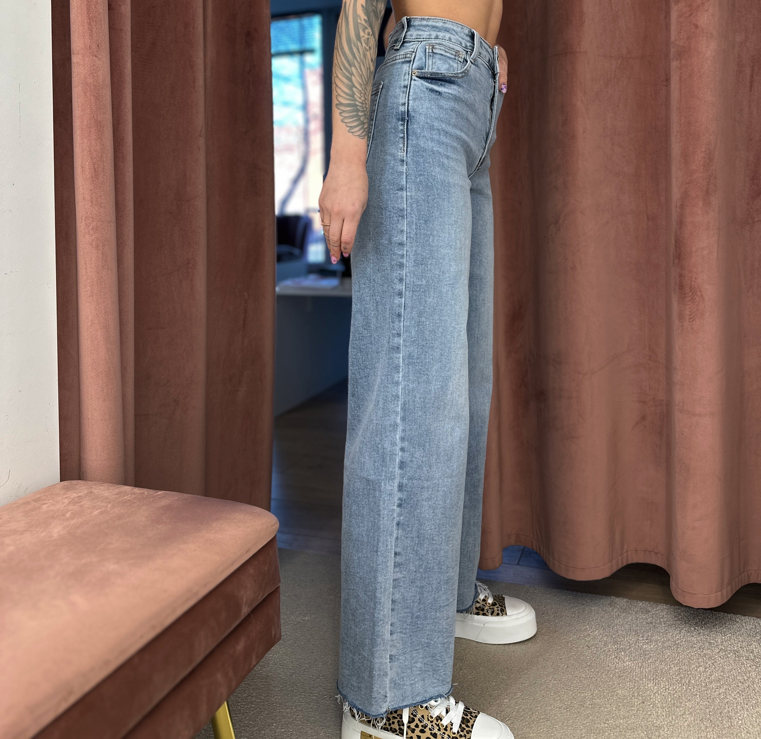 Džinsai ‘Wide leg’