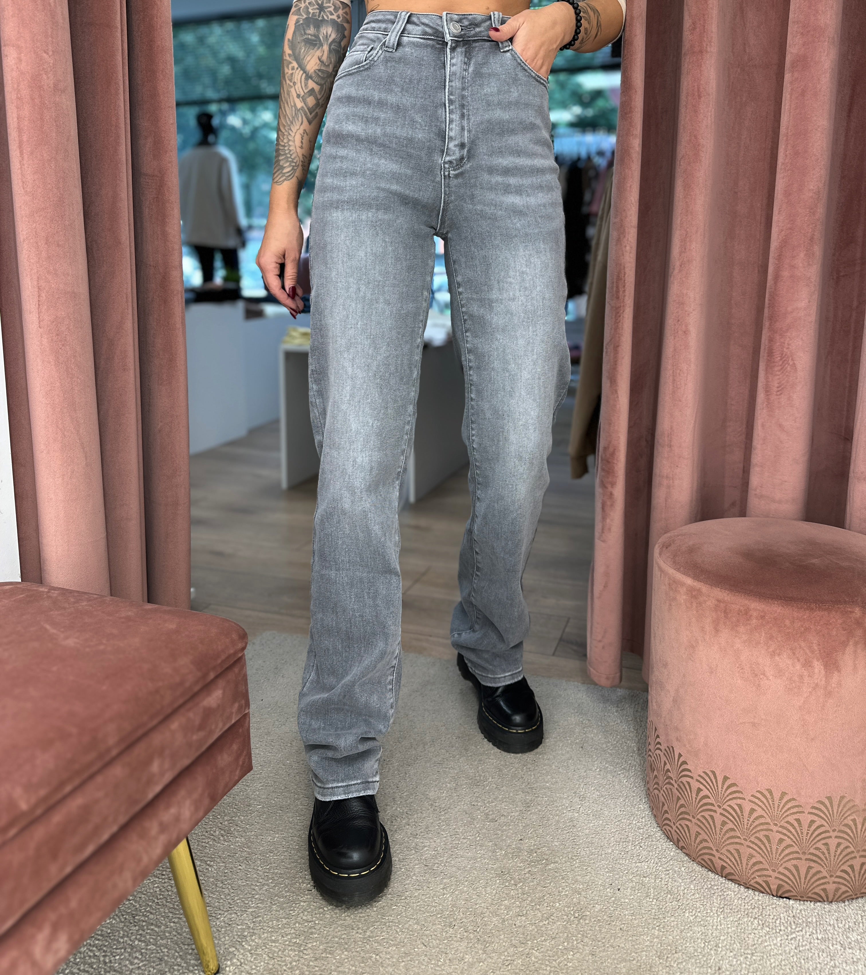 Džinsai ‘Extra long Gray'