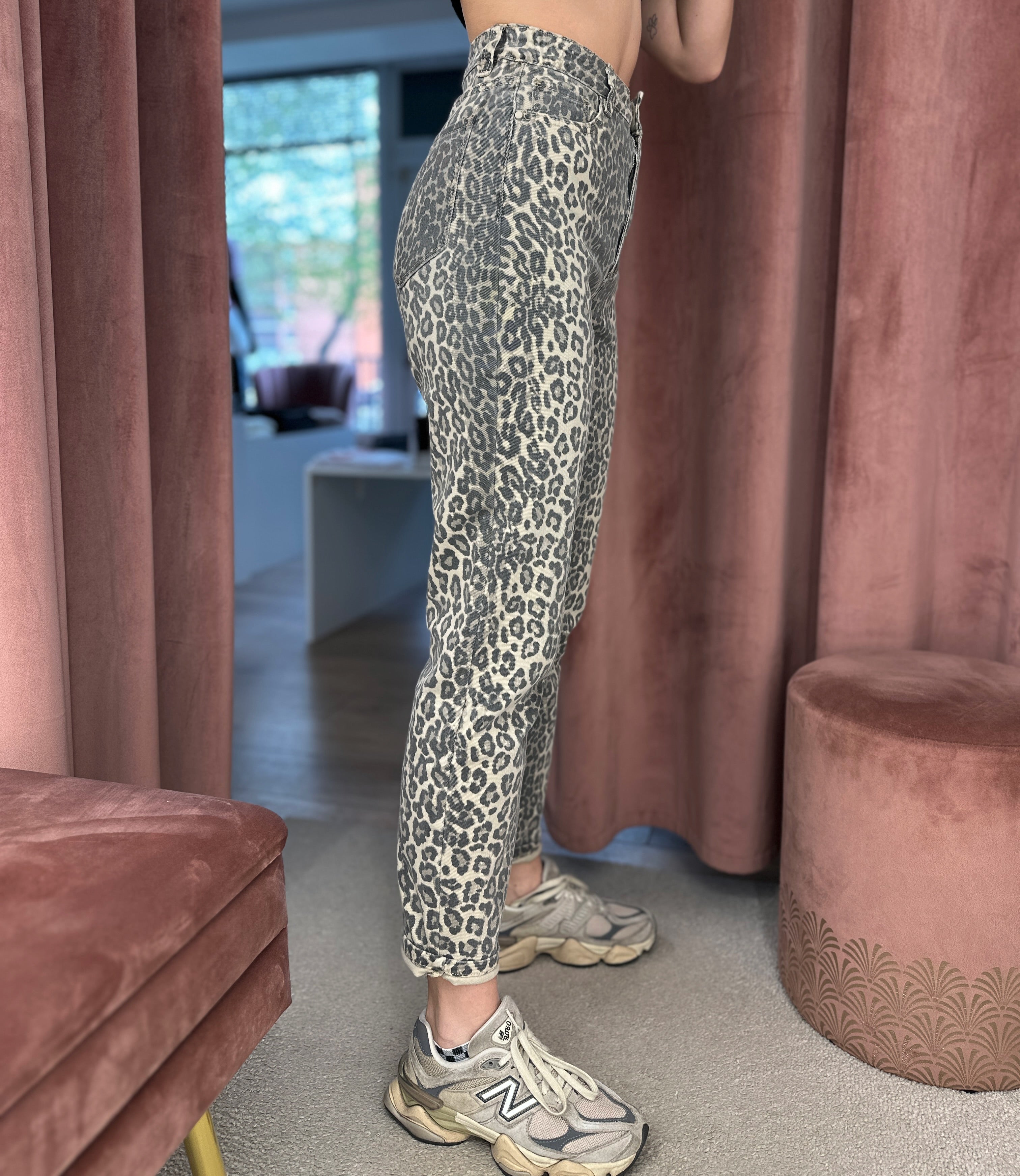 Džinsai ‘Subtle leopard’