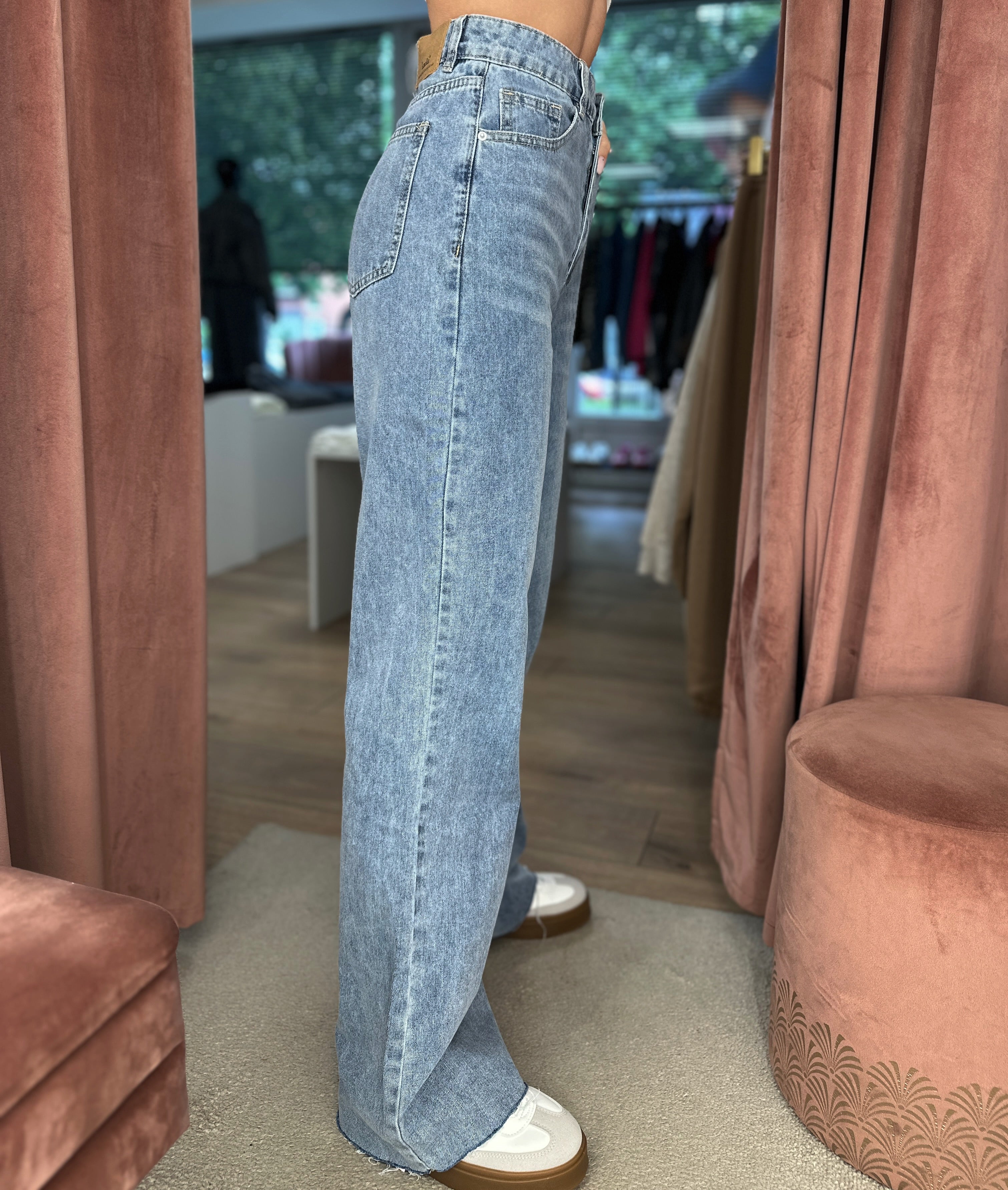 Džinsai ‘Blue wide’