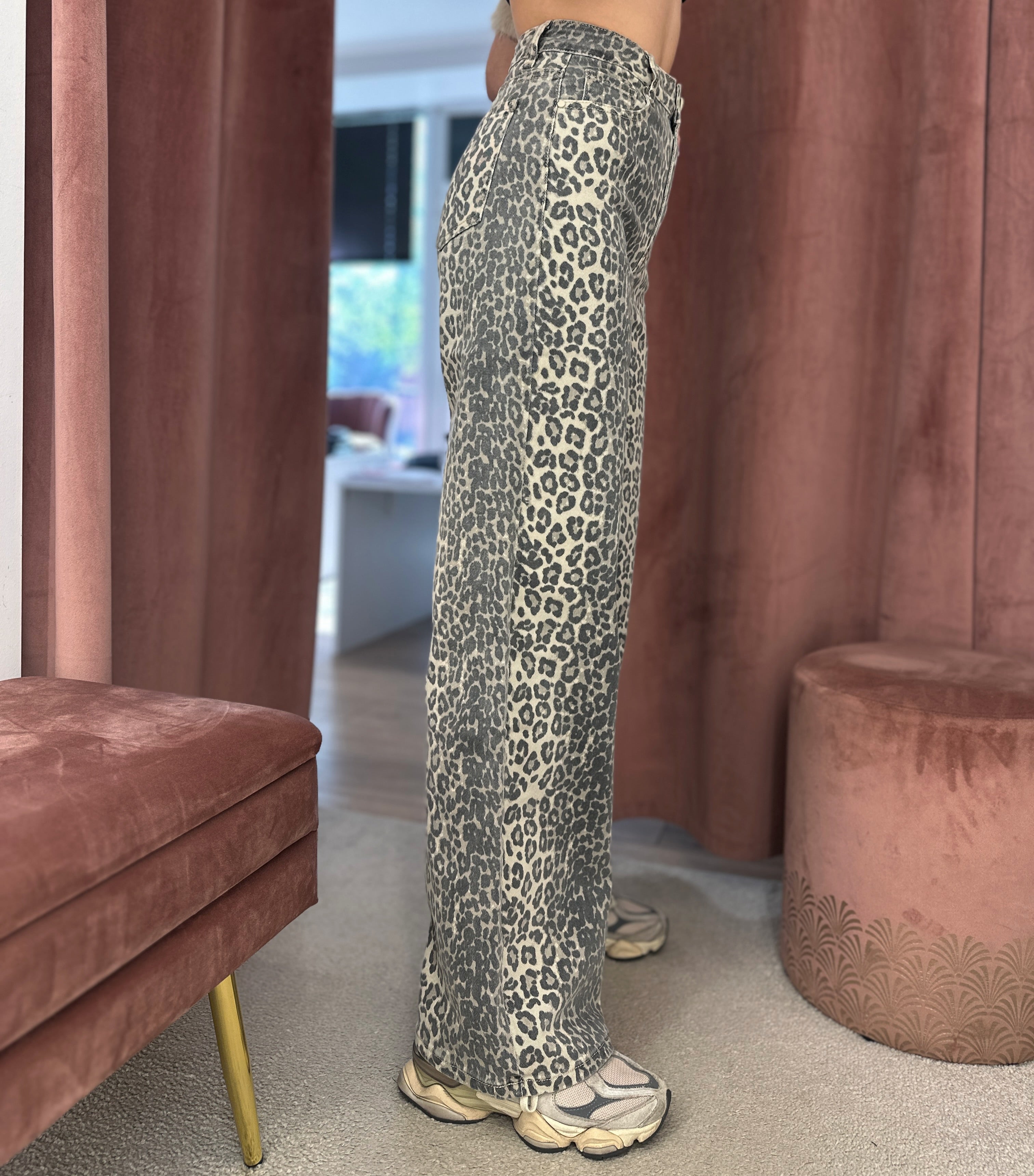 Džinsai ‘Leopard’