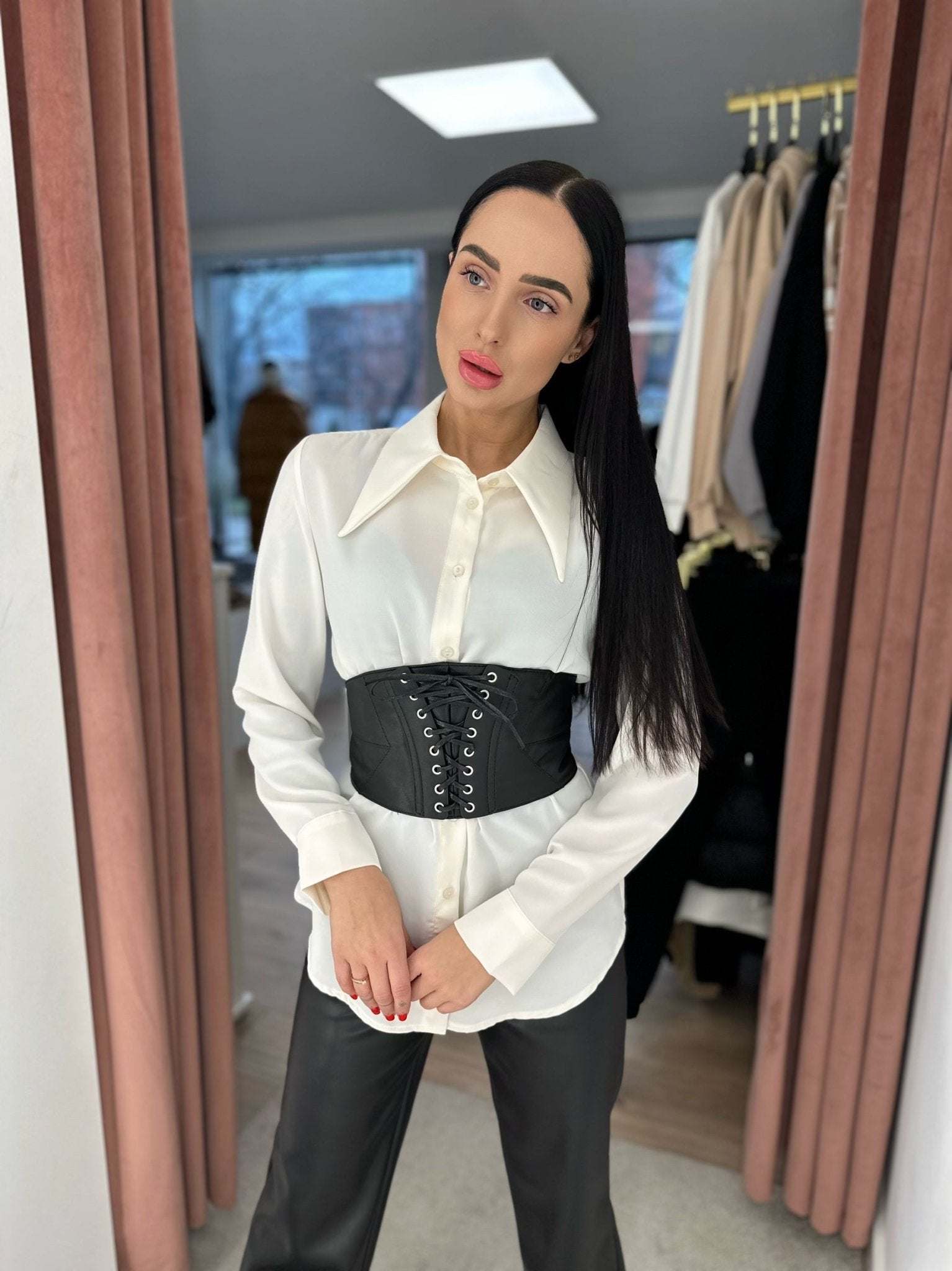 Diržas ‘Faux leather’ - MASIM -