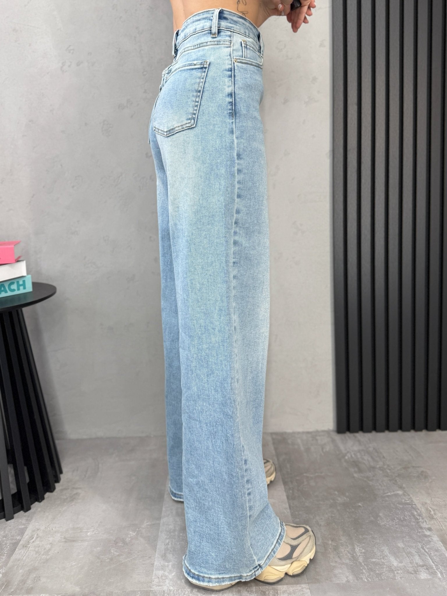 Džinsai 'Dad fit premium’ - MASIM - Džinsai aukšaugėms