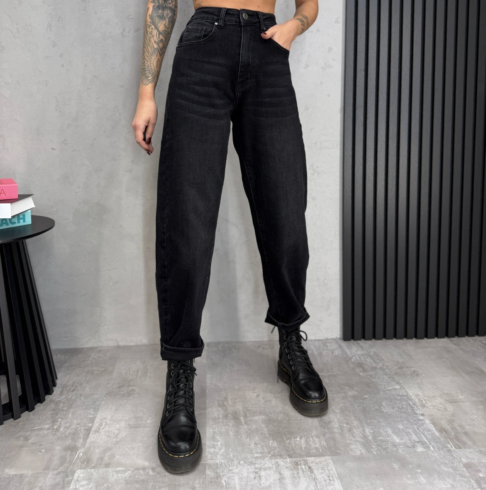 Džinsai ‘Dark gray balloon’ - MASIM - Džinsai