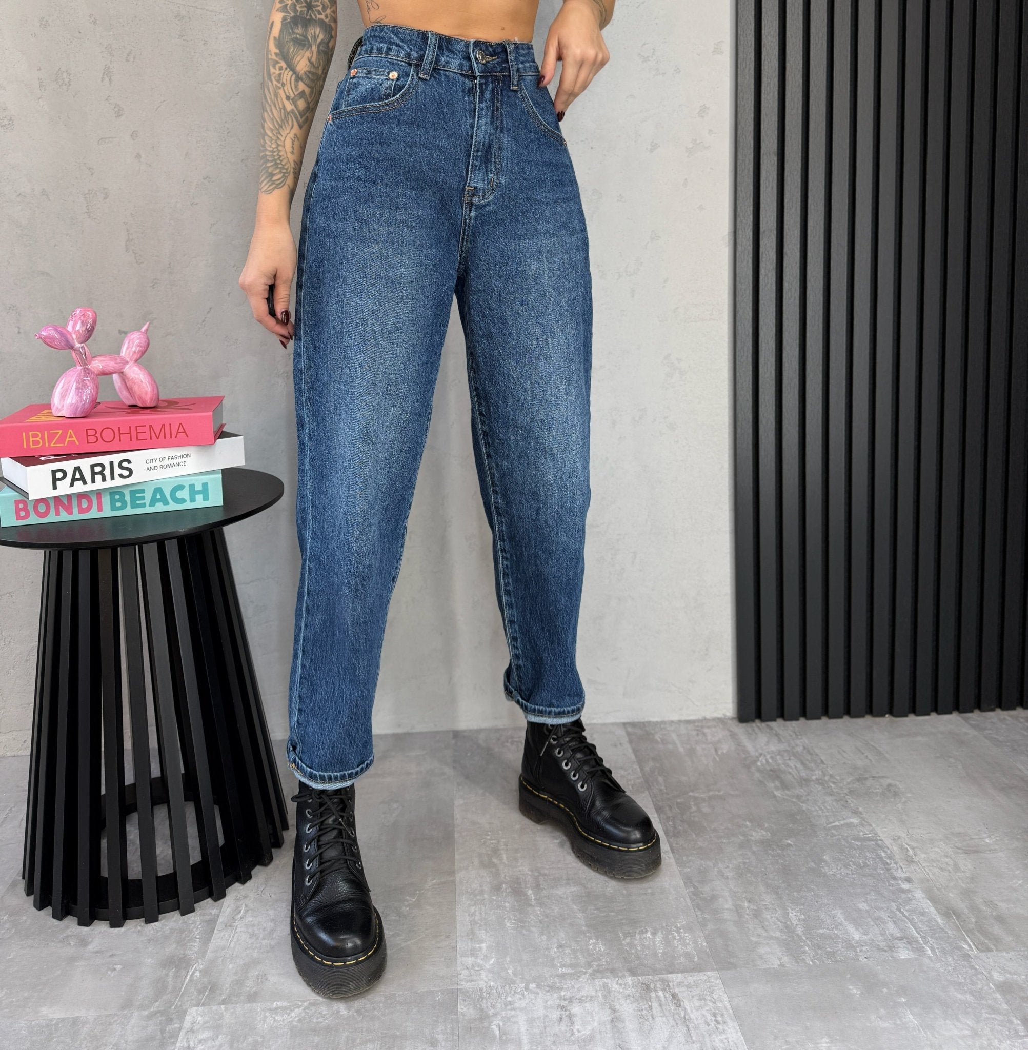 Džinsai ‘Mom baseventi’ - MASIM - Džinsai