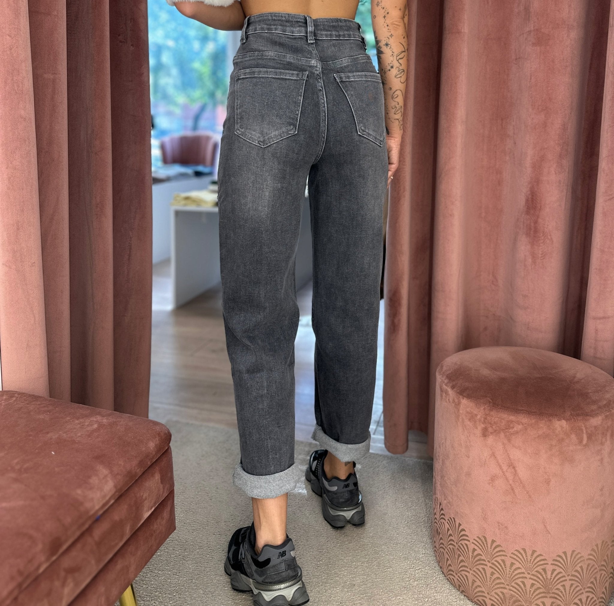 Džinsai ‘Mom - fit grip’ - MASIM - Džinsai