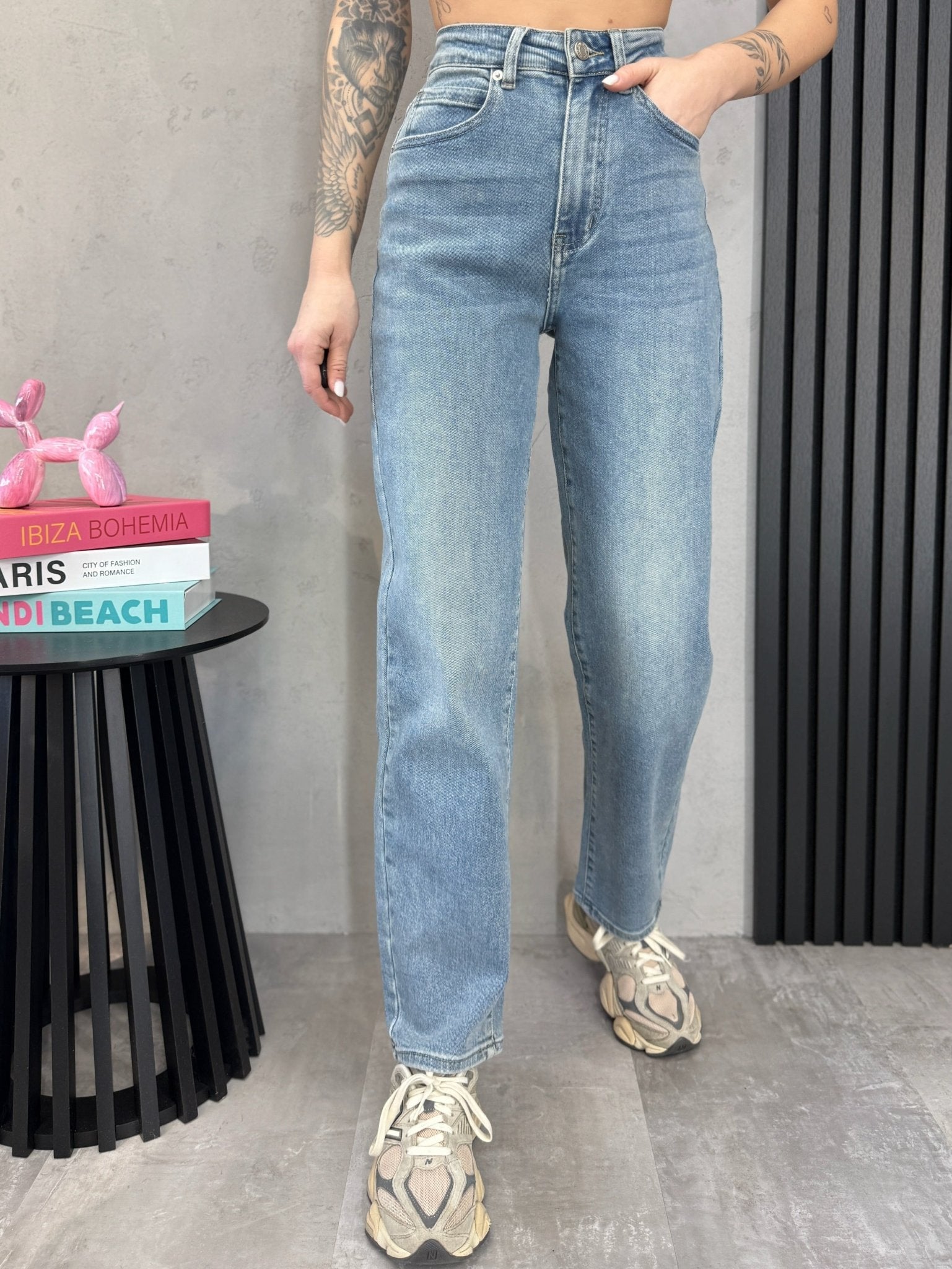 Džinsai ‘Mom fit jeans’ - MASIM - Džinsai