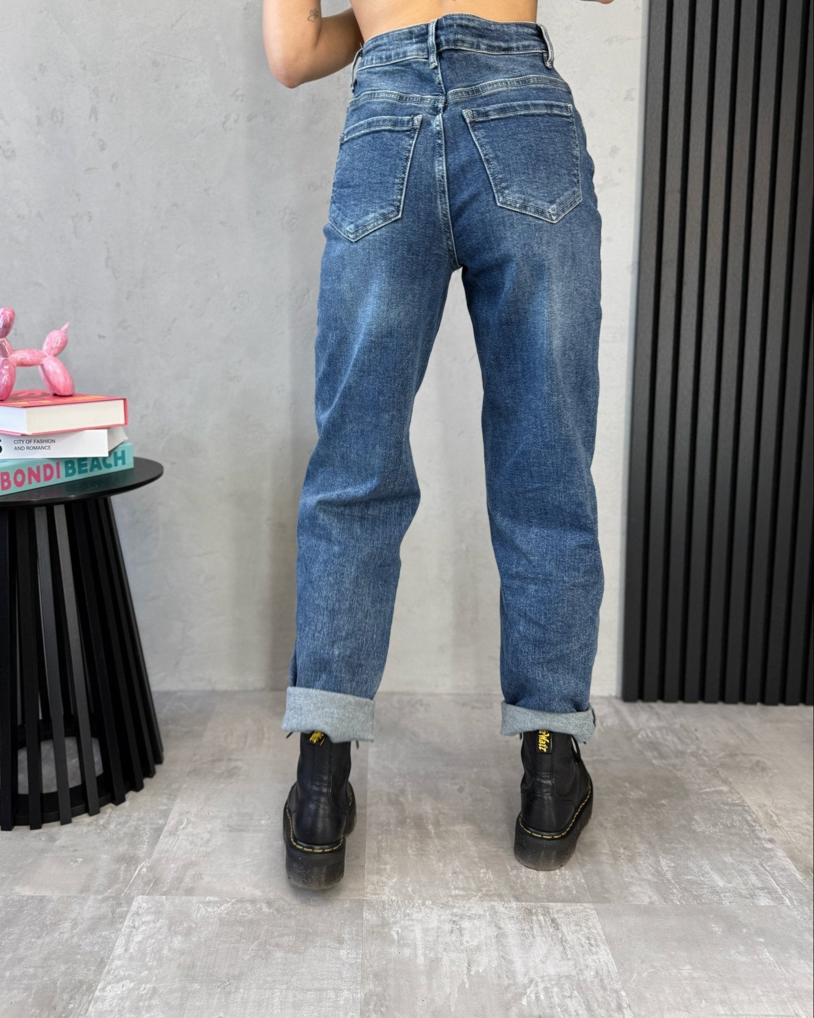 Džinsai ‘Mom fit power’ - MASIM - Džinsai