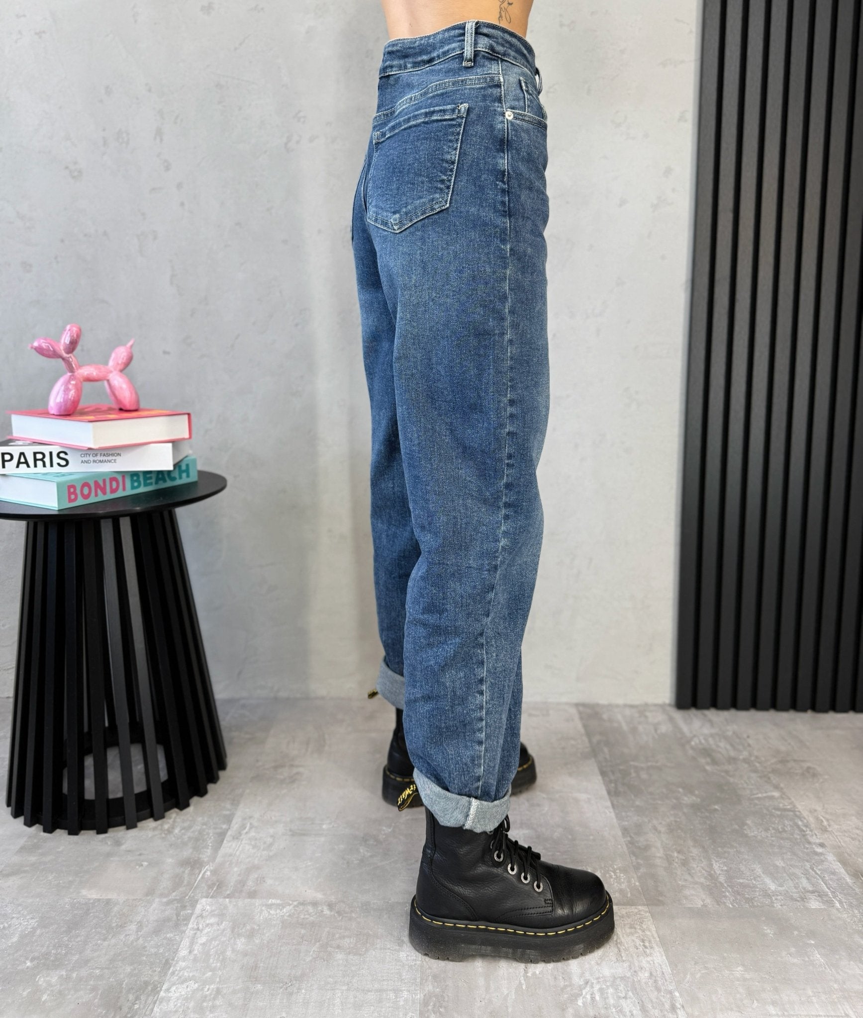 Džinsai ‘Mom fit power’ - MASIM - Džinsai