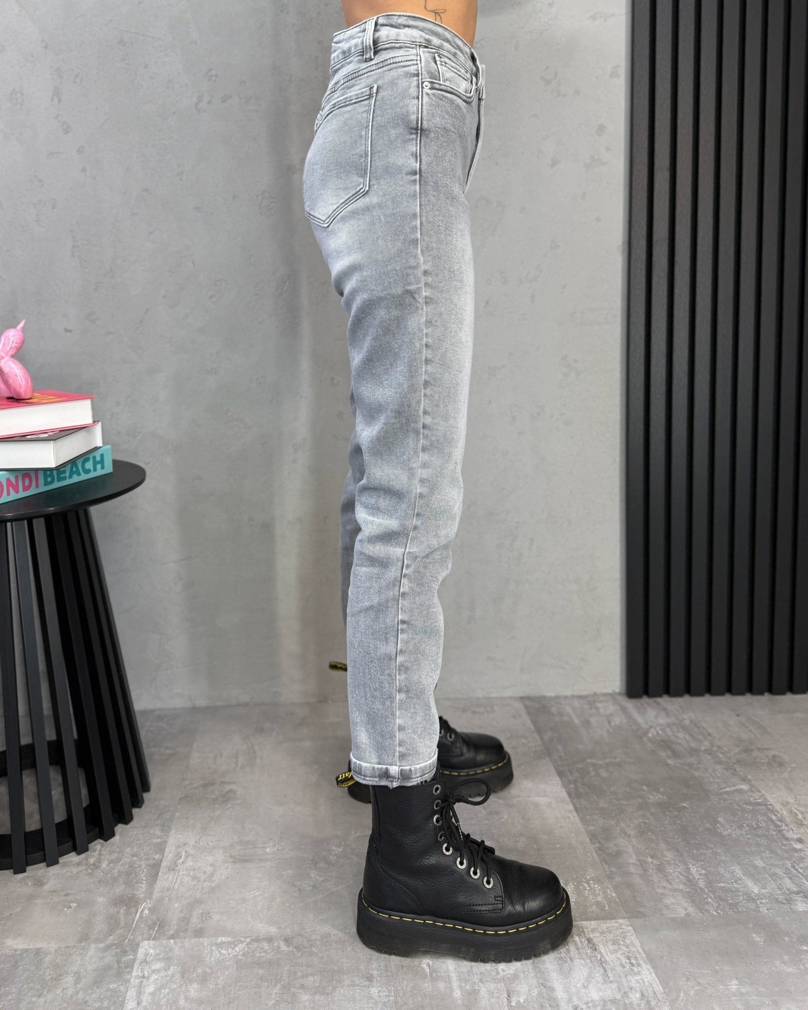 Džinsai ‘Mom mid rise’ - MASIM - Džinsai