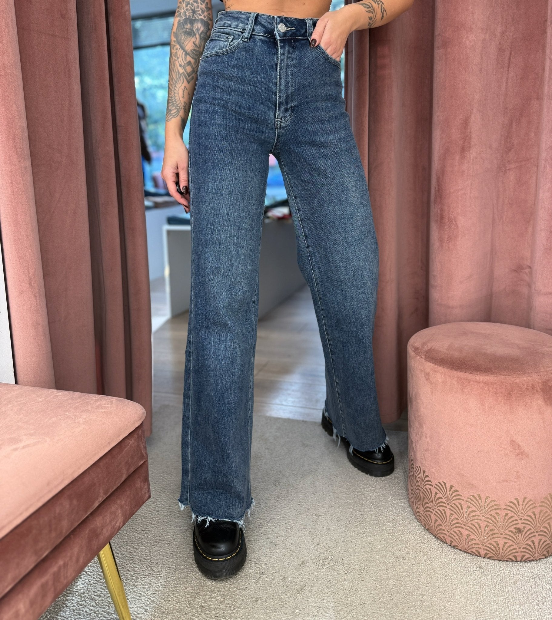 Džinsai ‘W - Leg’ - MASIM - Džinsai