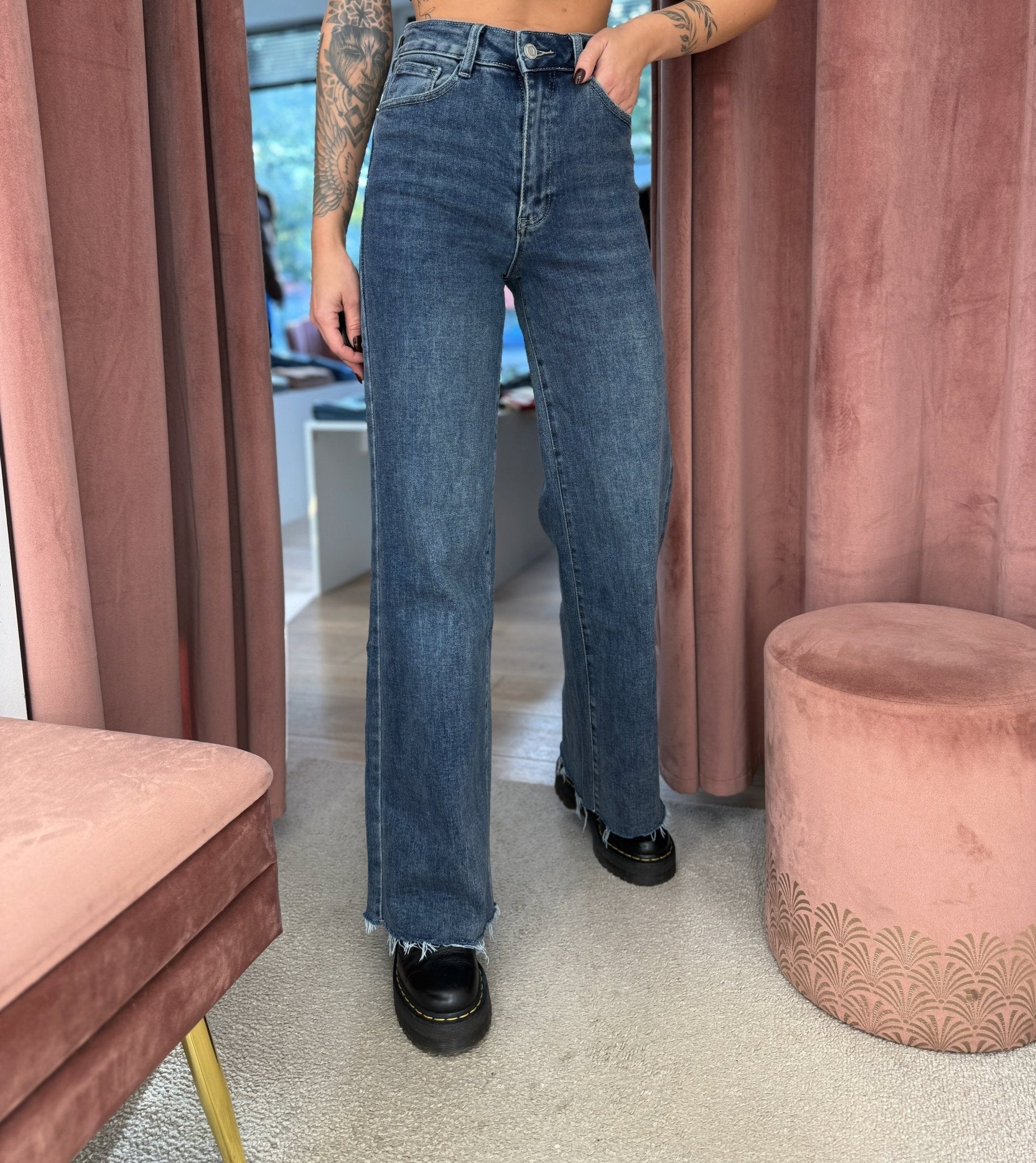 Džinsai ‘W - Leg’ - MASIM - Džinsai