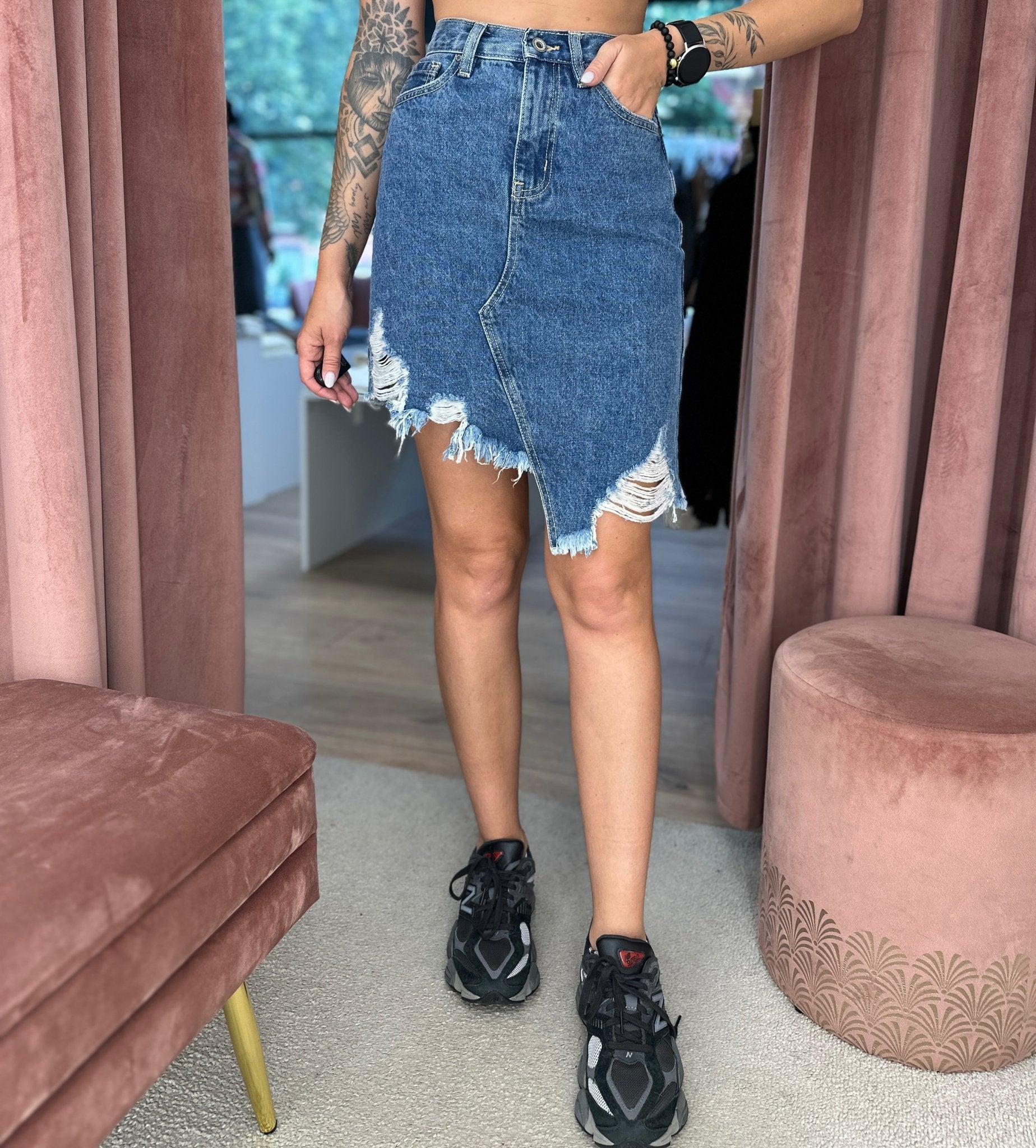 Džinsinis sijonas ‘Donn’ - MASIM - Džinsai