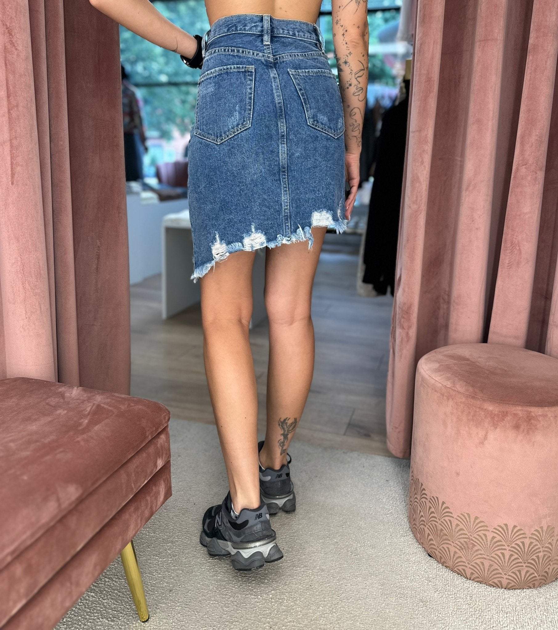 Džinsinis sijonas ‘Donn’ - MASIM - Džinsai