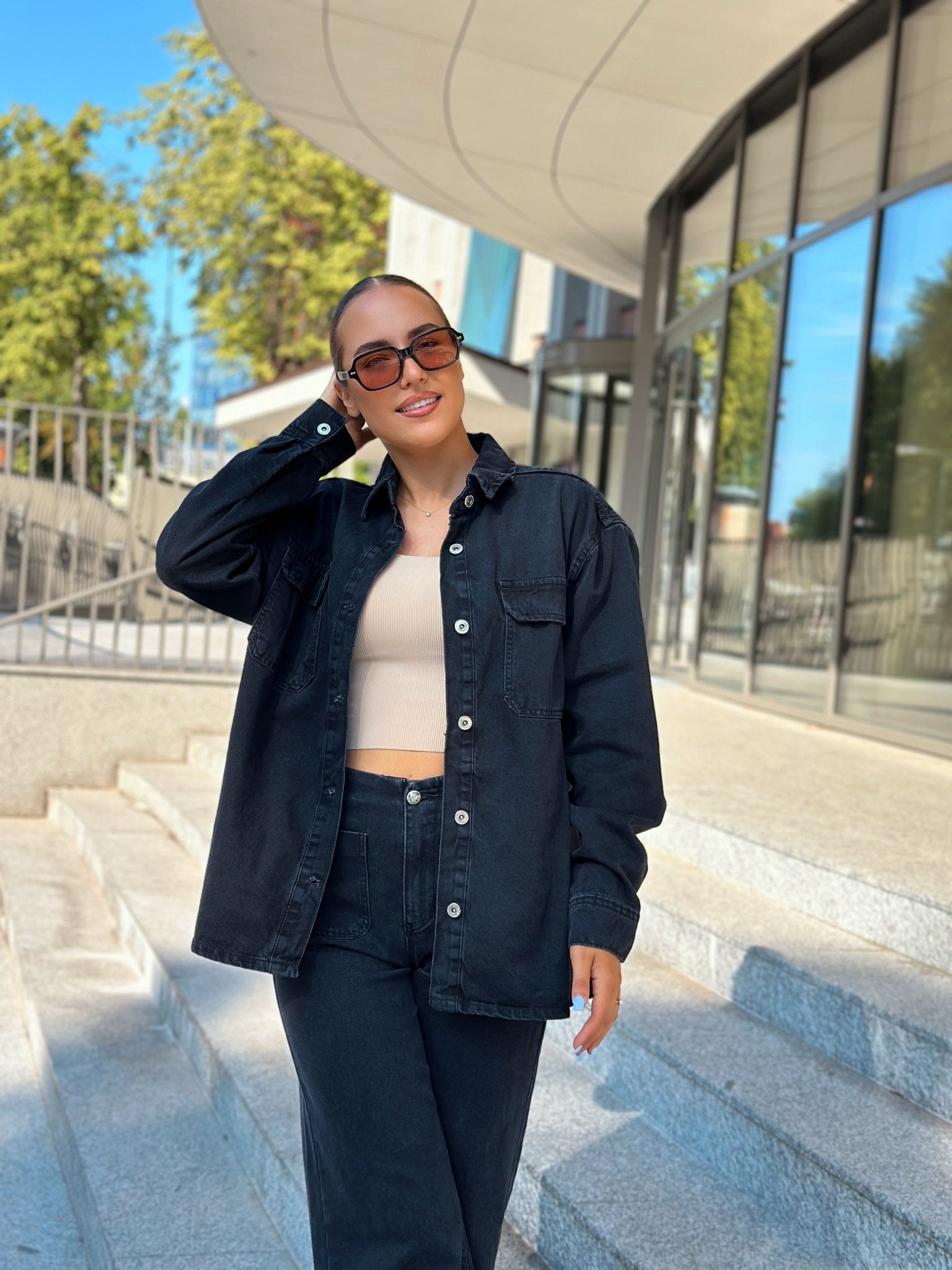 Džinsinis švarkas ‘Quiet’ - MASIM - švarkai