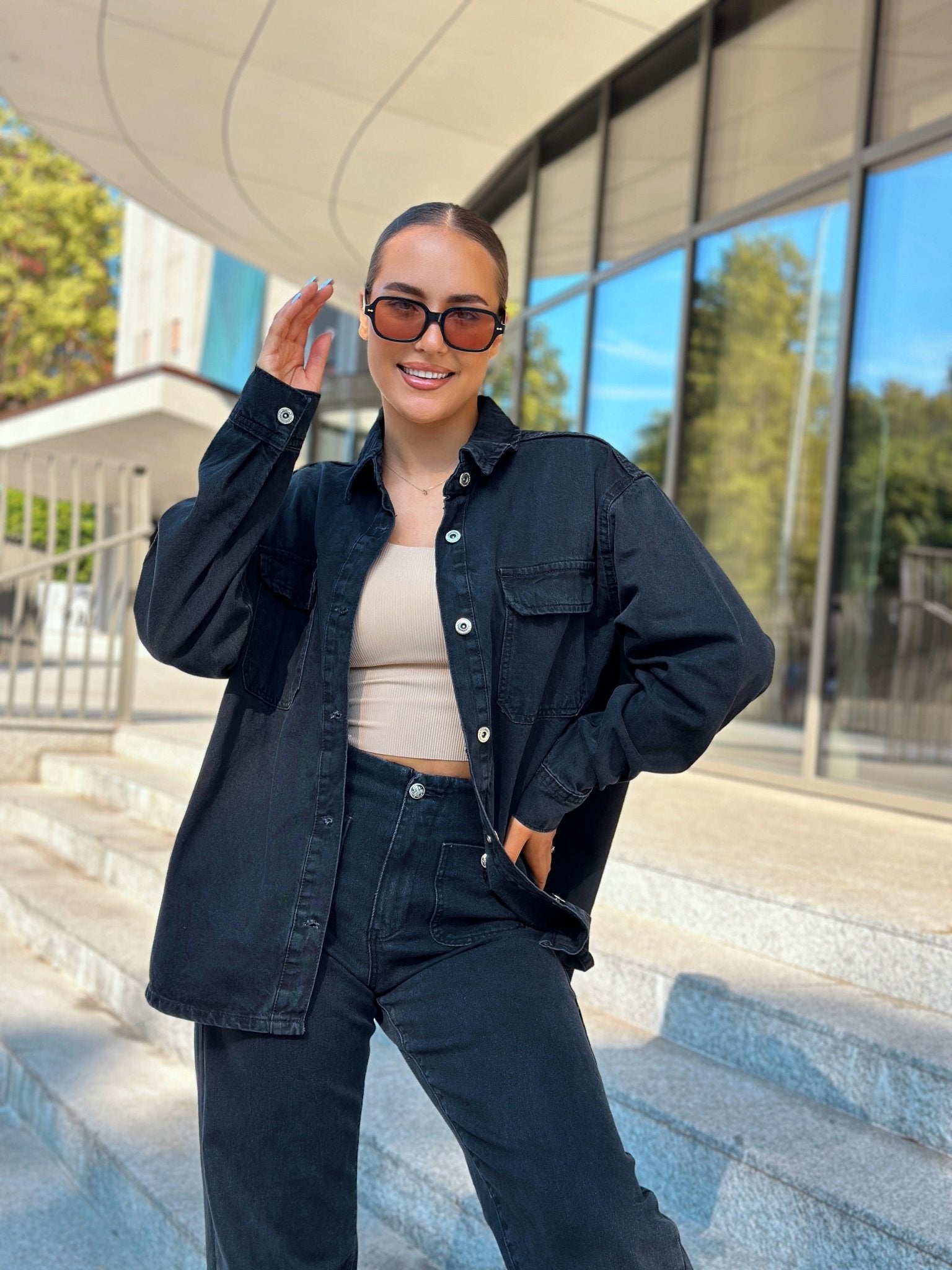 Džinsinis švarkas ‘Quiet’ - MASIM - švarkai