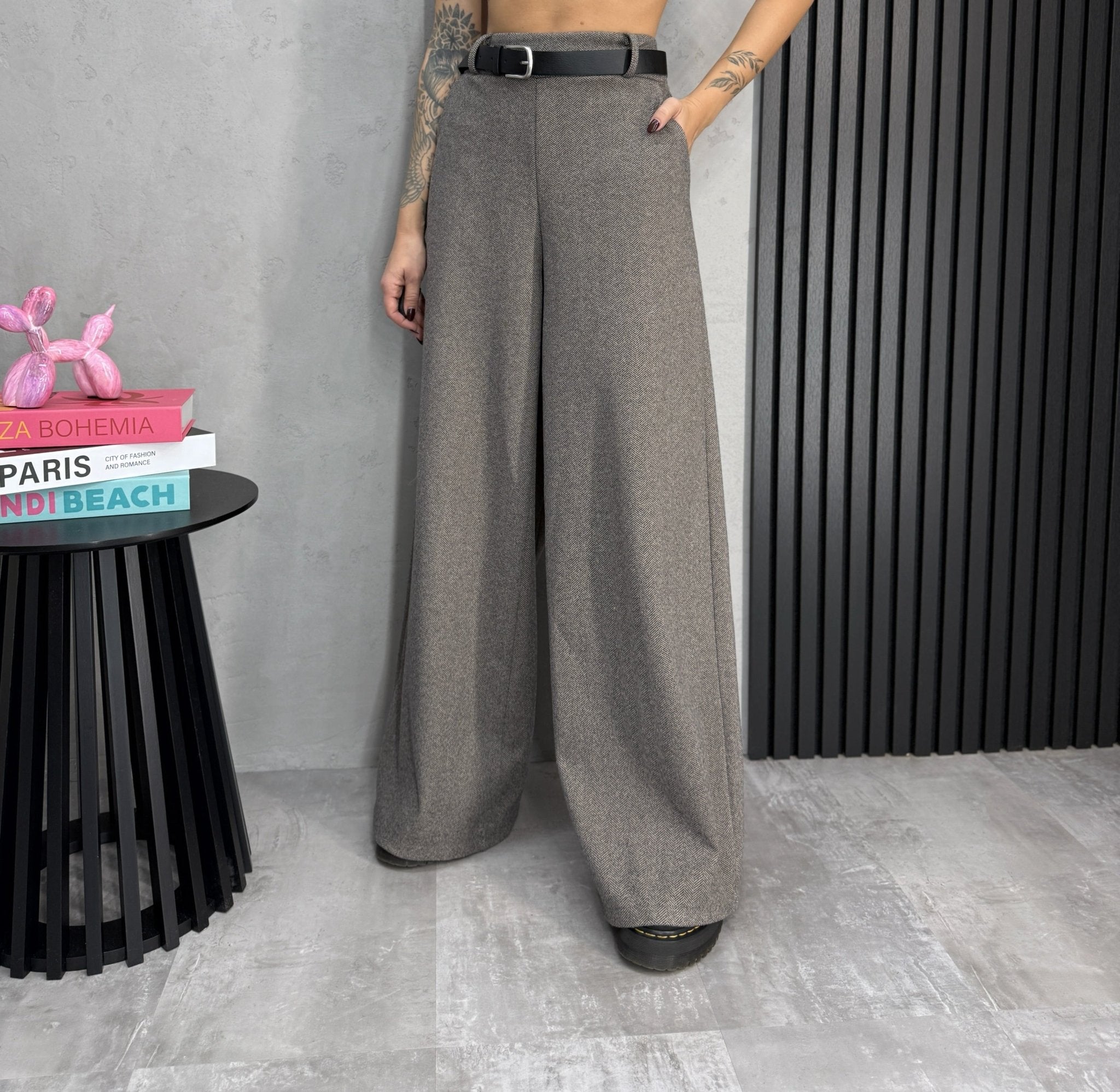 Kelnės ‘Timeless’ - MASIM - Plačios kelnes