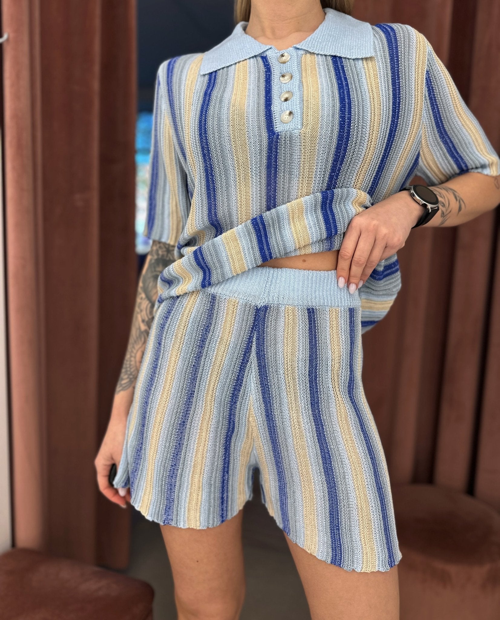 Laisvalaikio kostiumas ‘Sky blue’ - MASIM - Laisvalaikio kostiumai