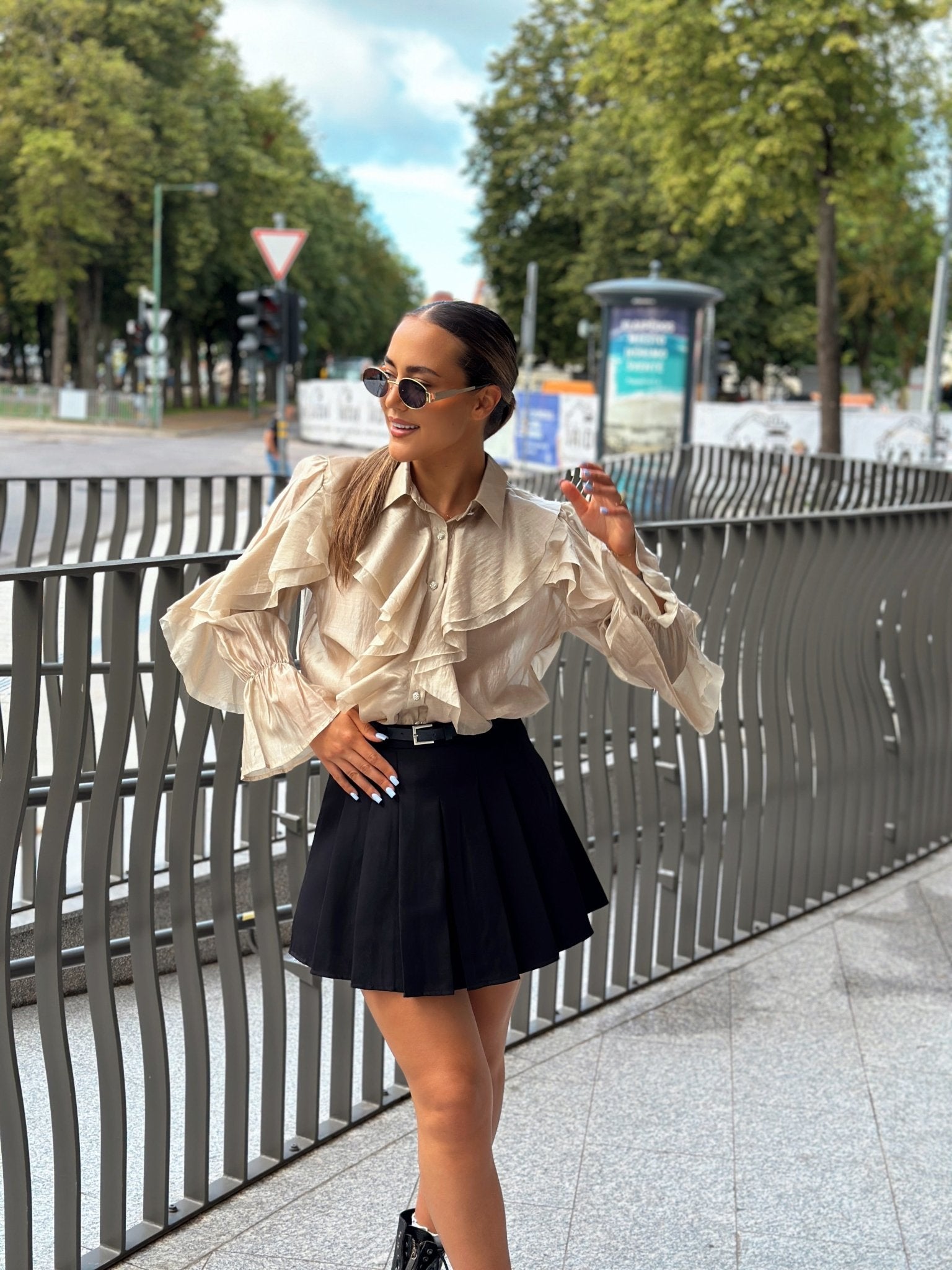 Marškiniai ‘BLNK’ - MASIM - Džinsiniai marškiniai