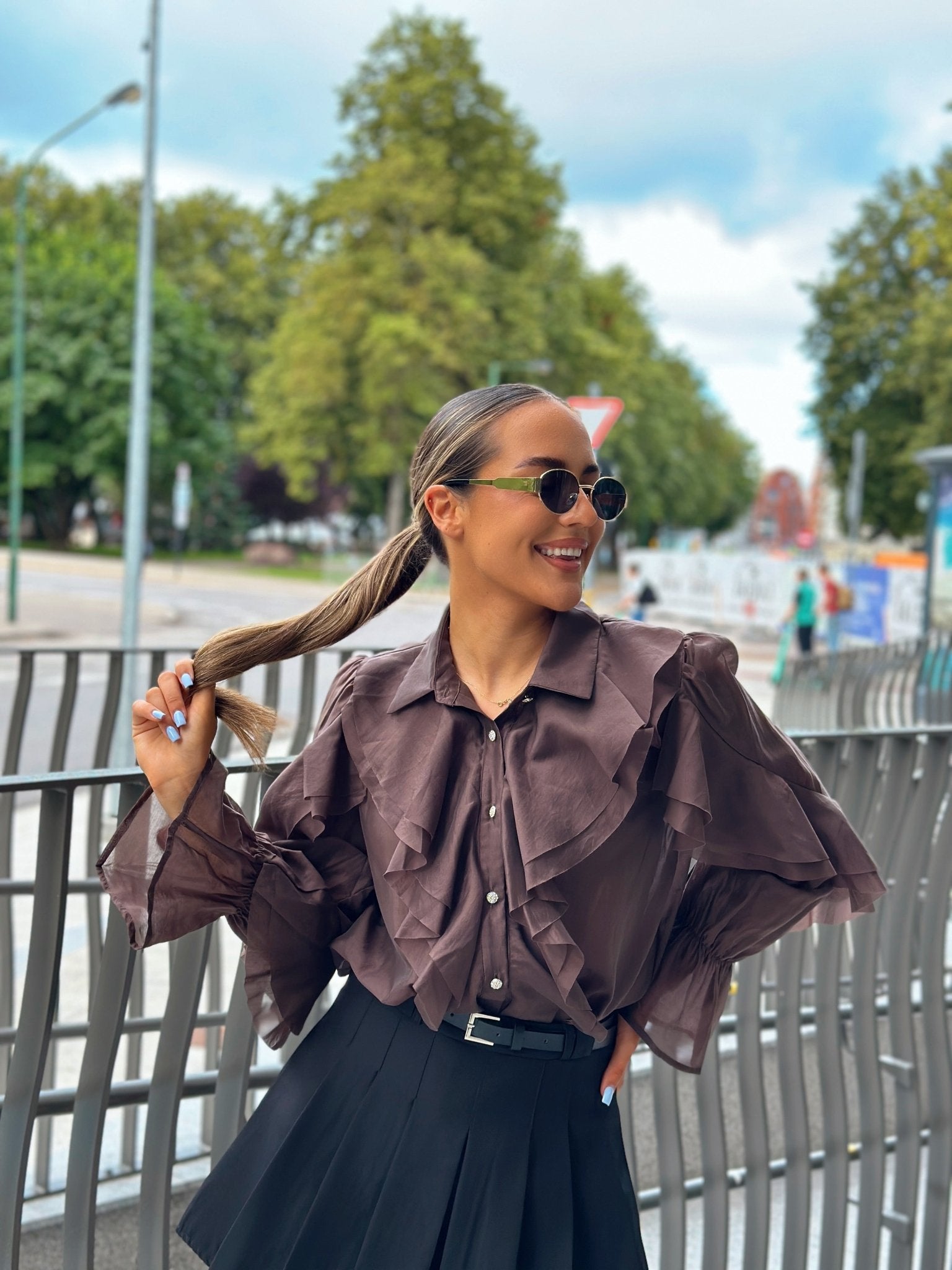 Marškiniai ‘Coffee’ - MASIM - Džinsiniai marškiniai