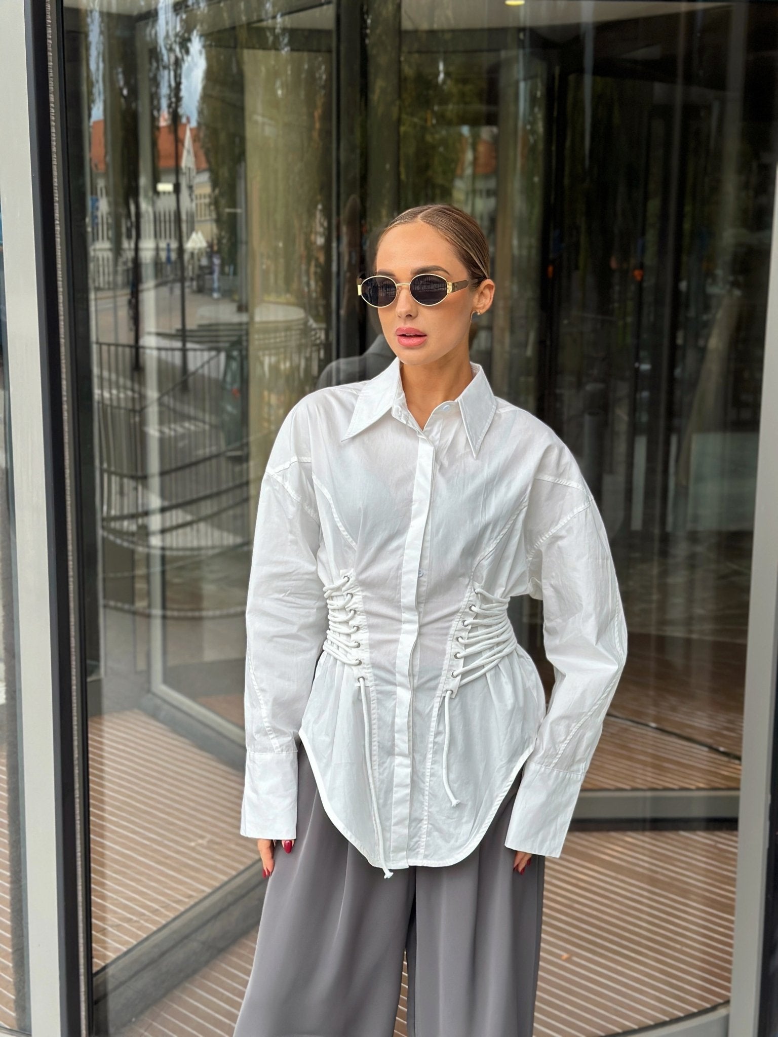 Marškiniai ‘Len’ - MASIM - Palaidinės