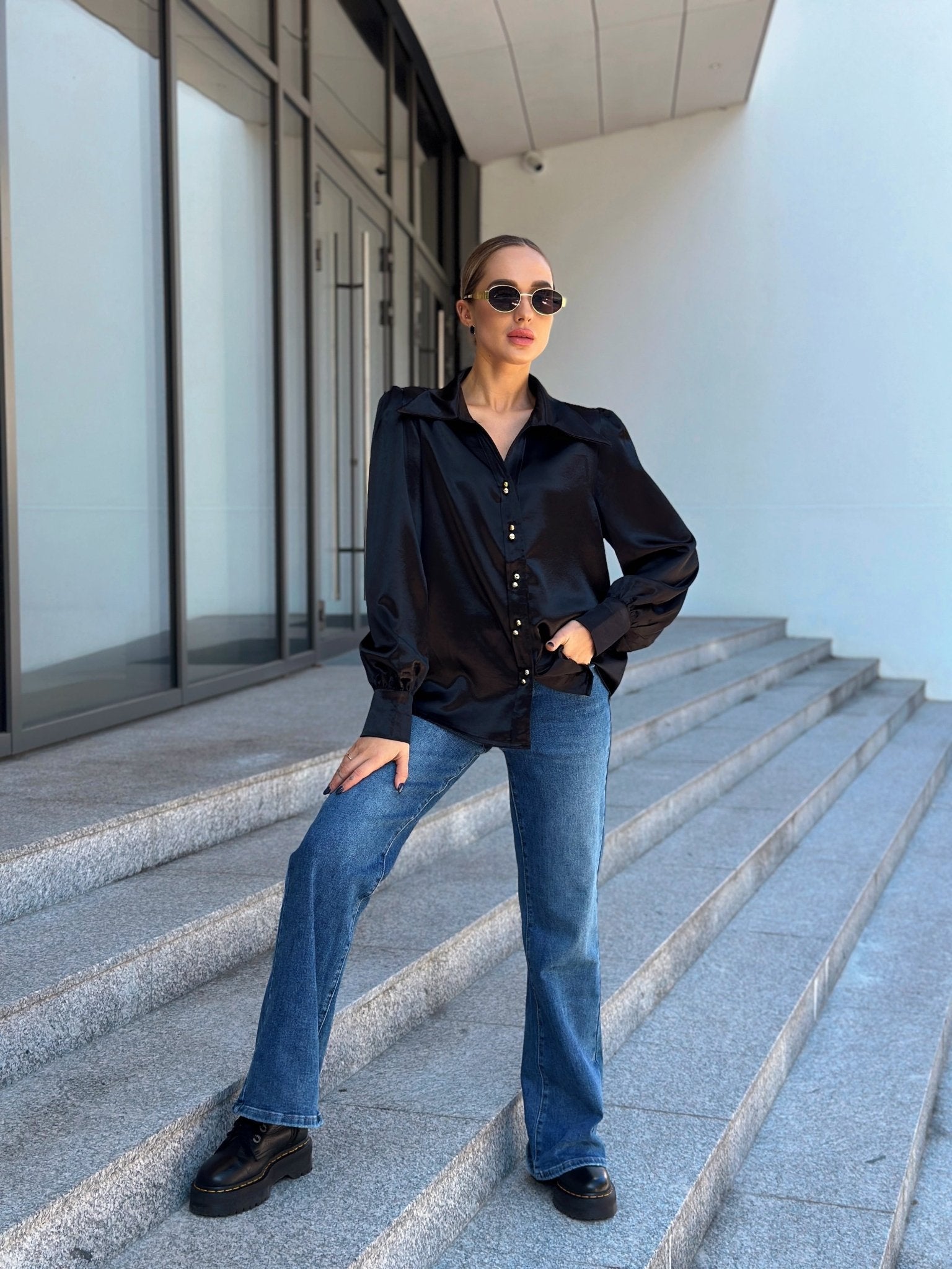 Marškiniai ‘Rone’ - MASIM - Džinsiniai marškiniai