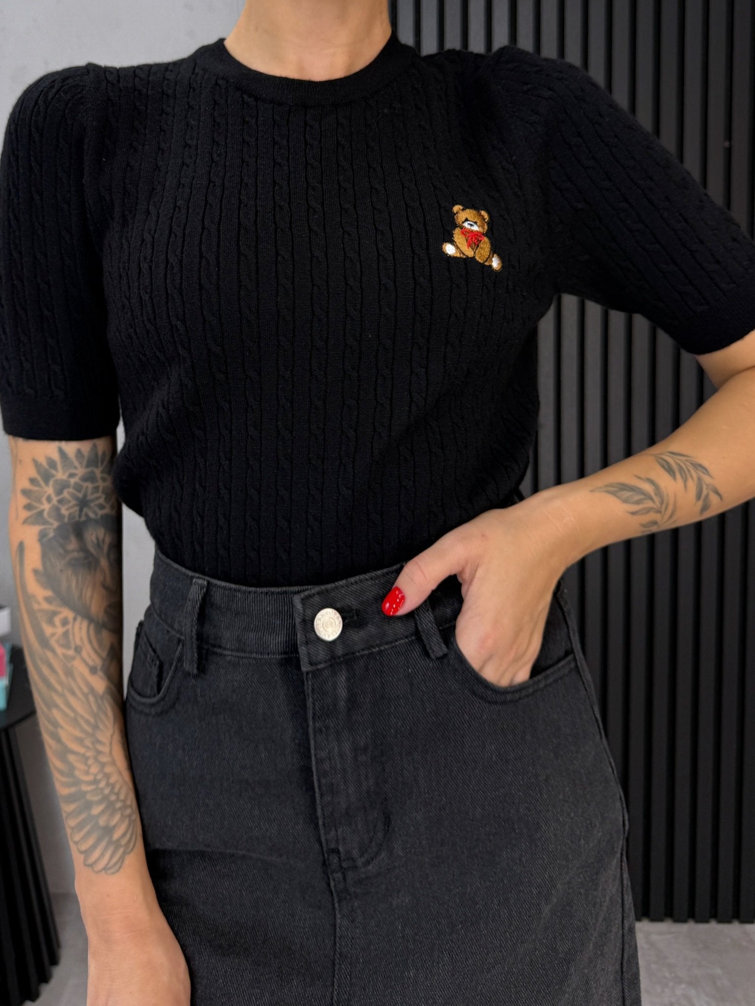 Megztinis ‘Black bear’ - MASIM - Megztiniai