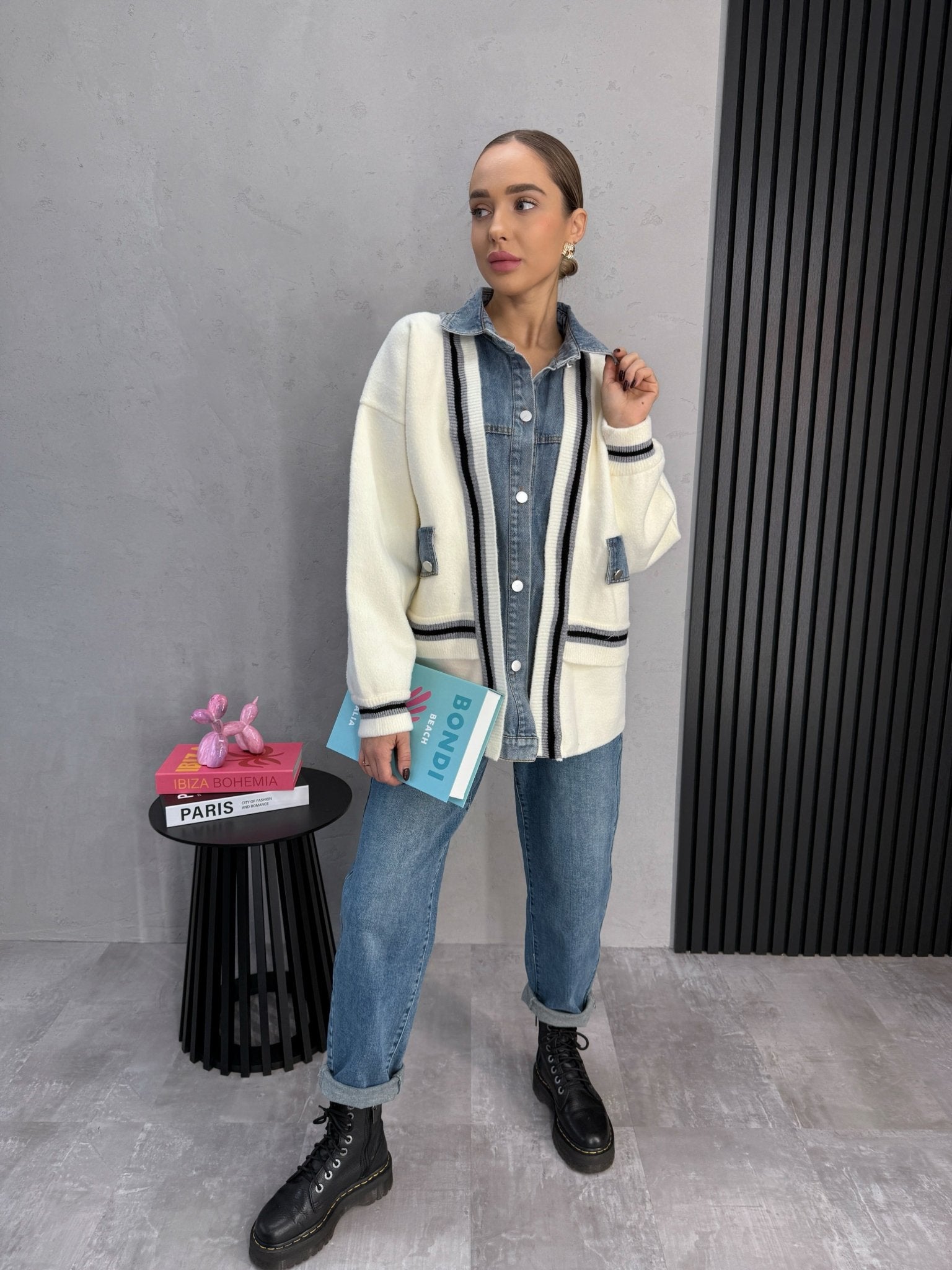 Megztinis ‘Geometric’ - MASIM - Megztiniai