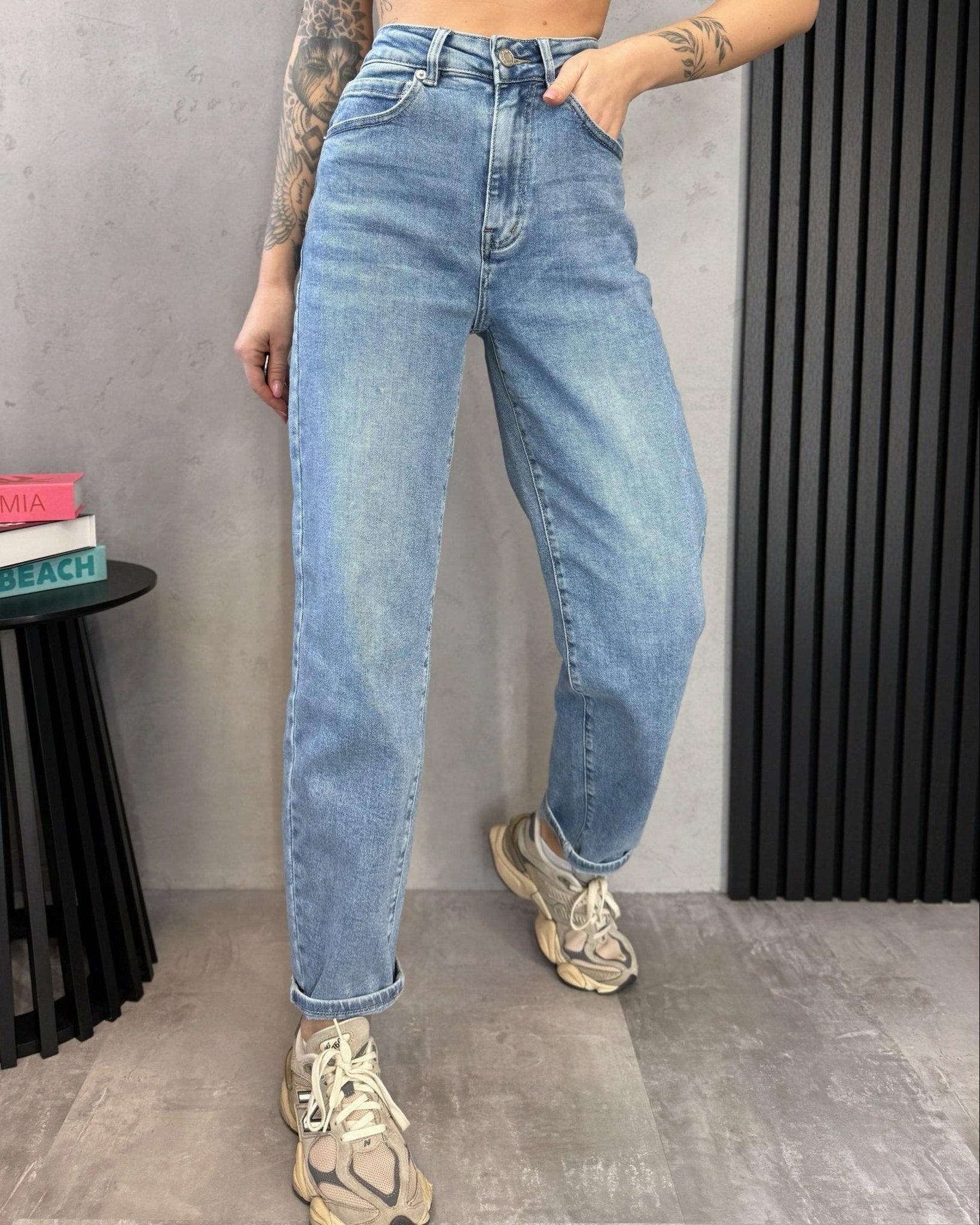 Premium Džinsai ‘Mom fit - MASIM - Džinsai