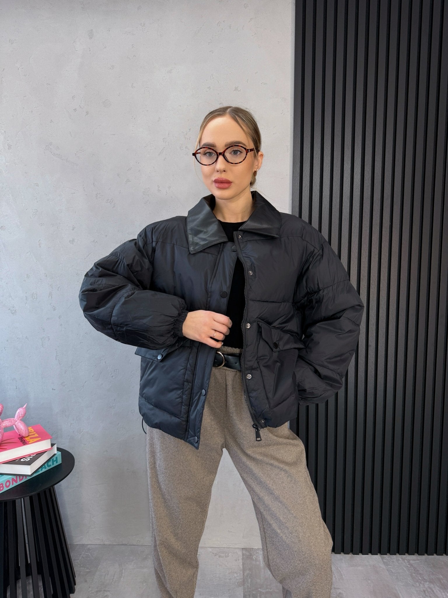 Striukė ‘Furur’ - MASIM - Odo imitacijos striukė