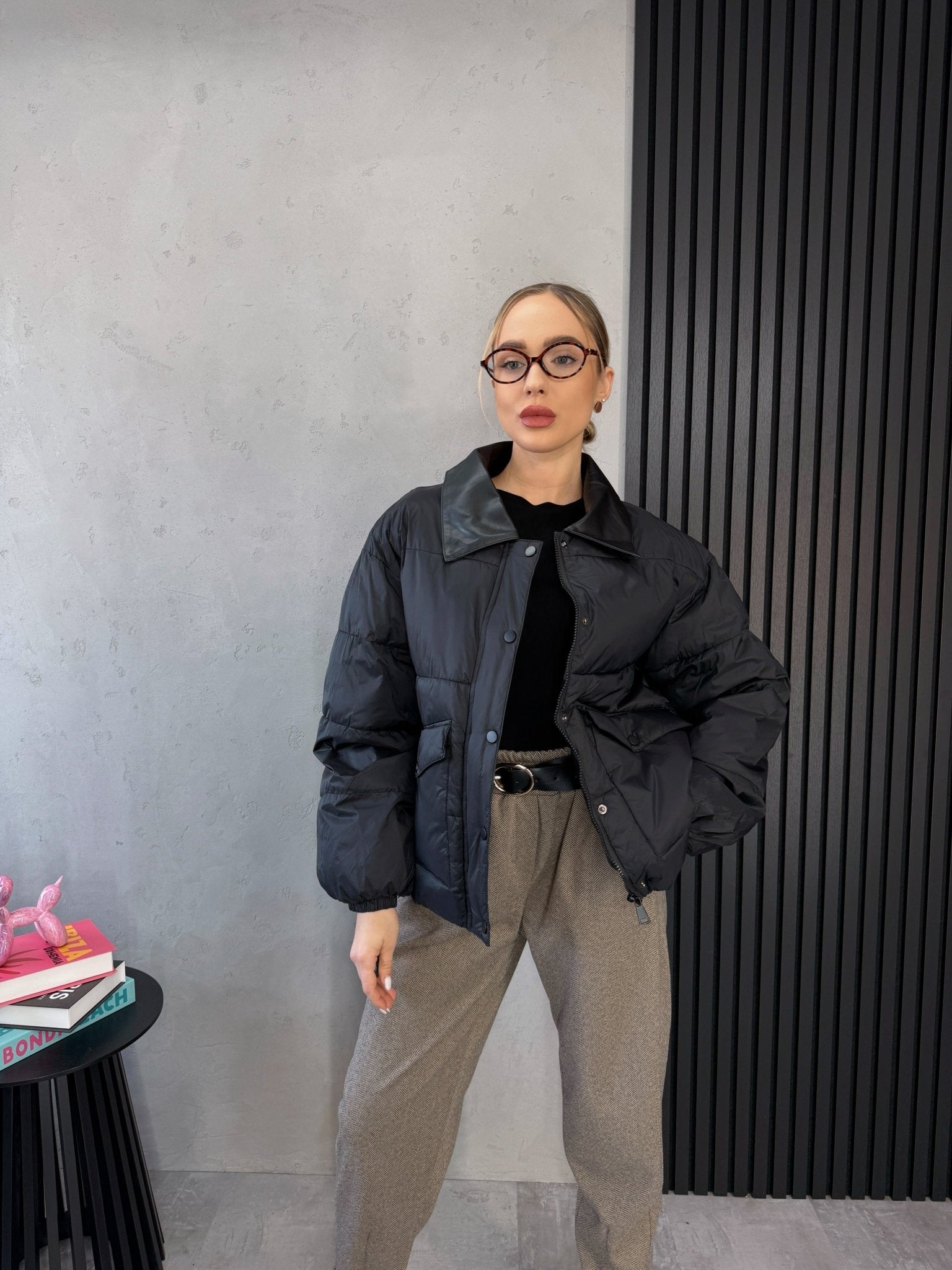 Striukė ‘Furur’ - MASIM - Odo imitacijos striukė