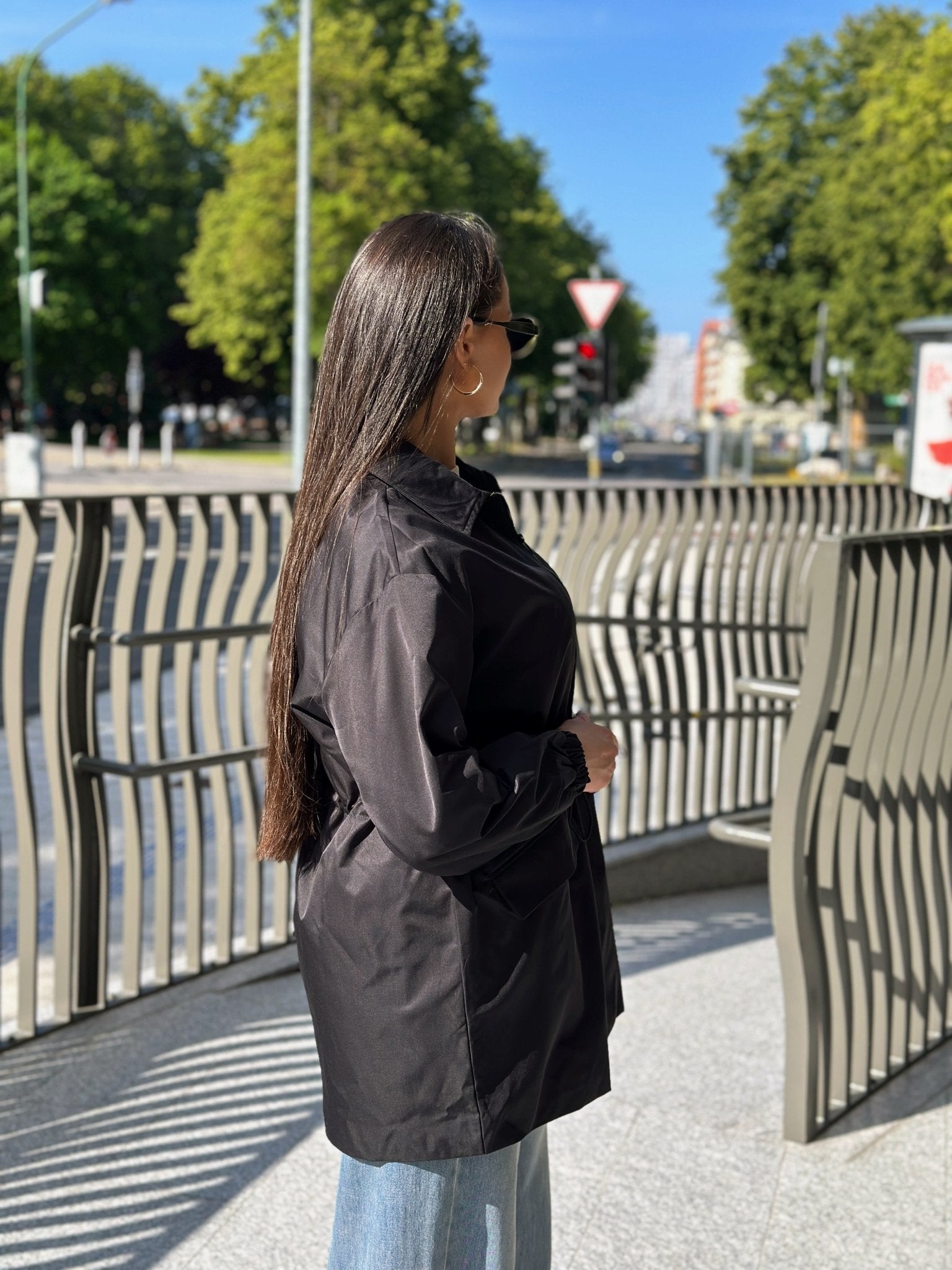 Striukė ‘Verde’ - MASIM - Odo imitacijos striukė