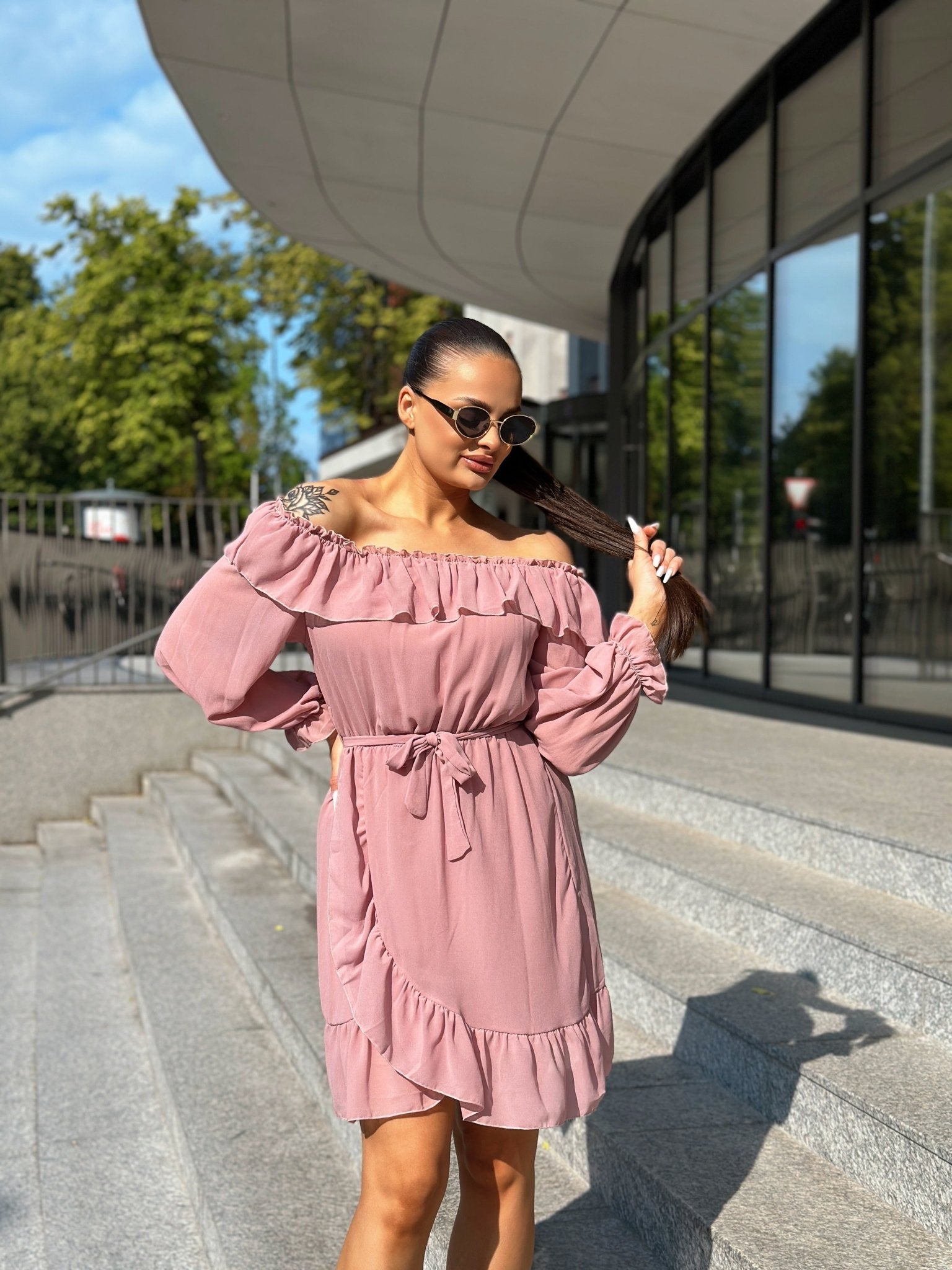 Suknelė ‘Pink Bella’ - MASIM - Proginės suknelės