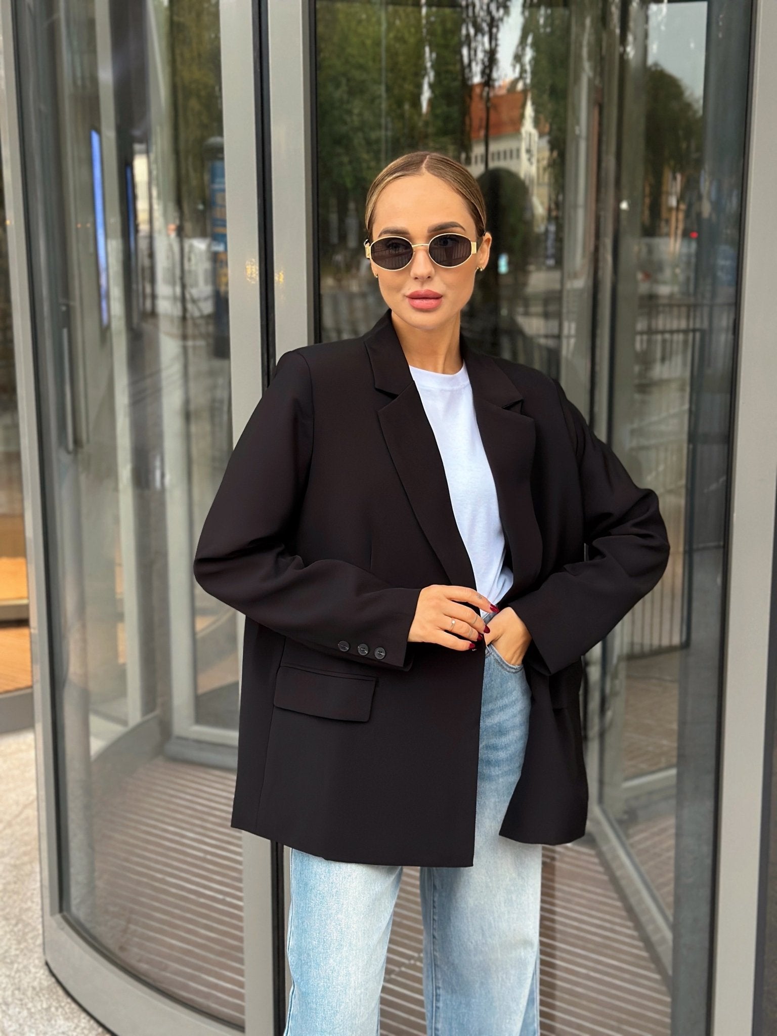 Švarkas ‘Elegance black’ - MASIM - švarkai