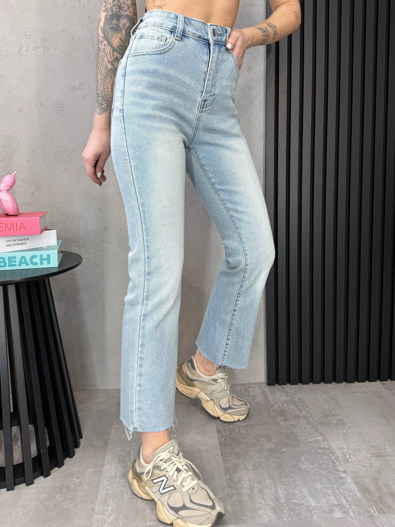 Šviesūs džinsai ‘Deraf’ - MASIM - Džinsai