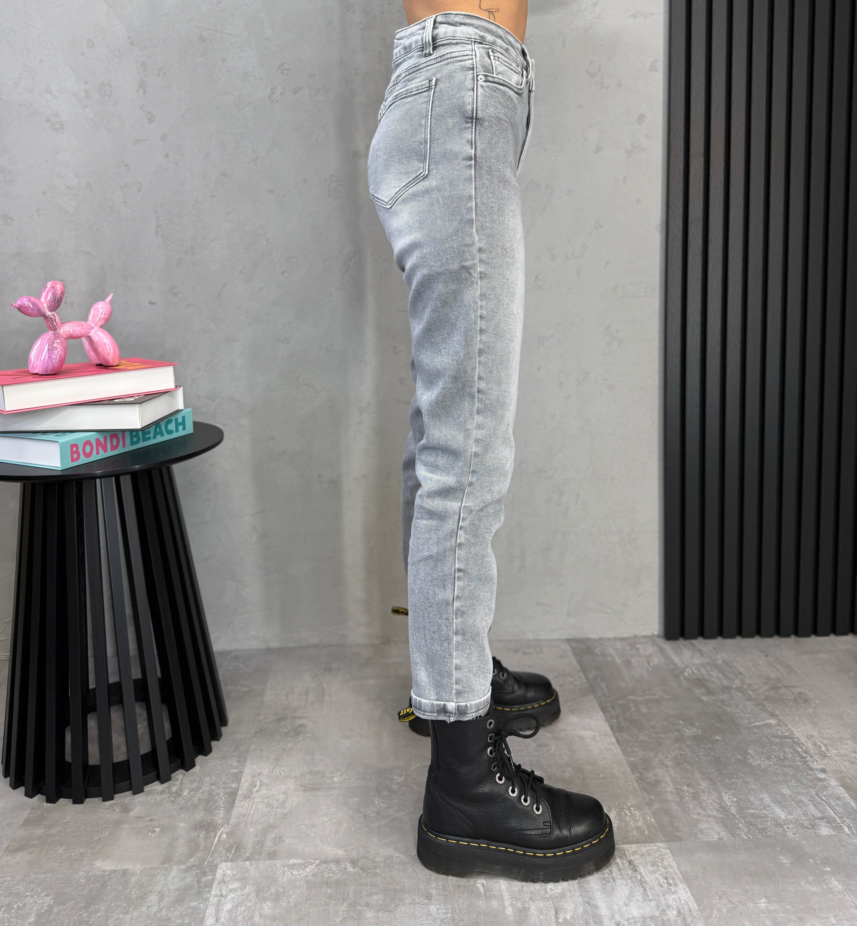 Džinsai ‘Mom mid rise’