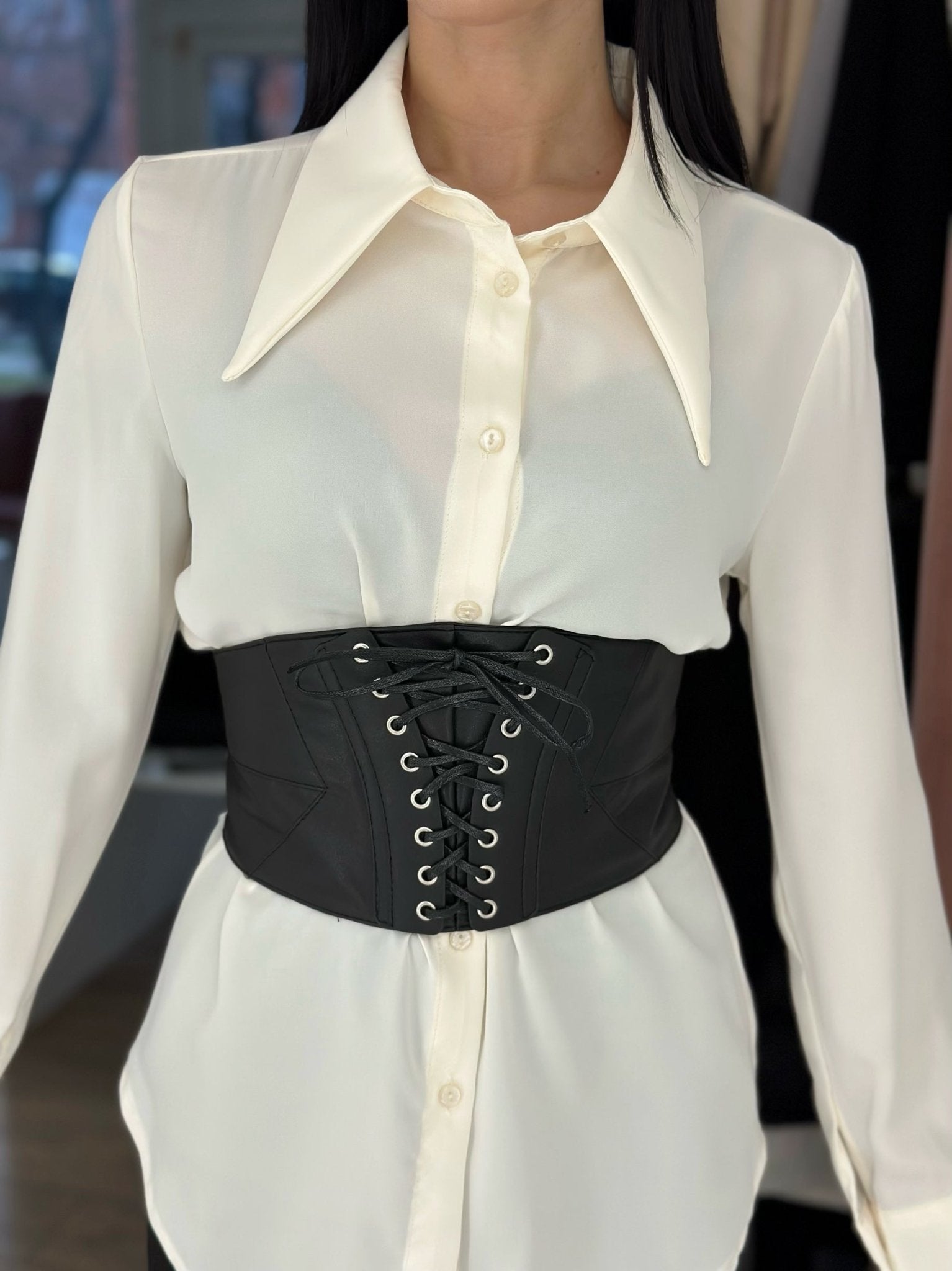 Diržas ‘Faux leather’ - MASIM - 