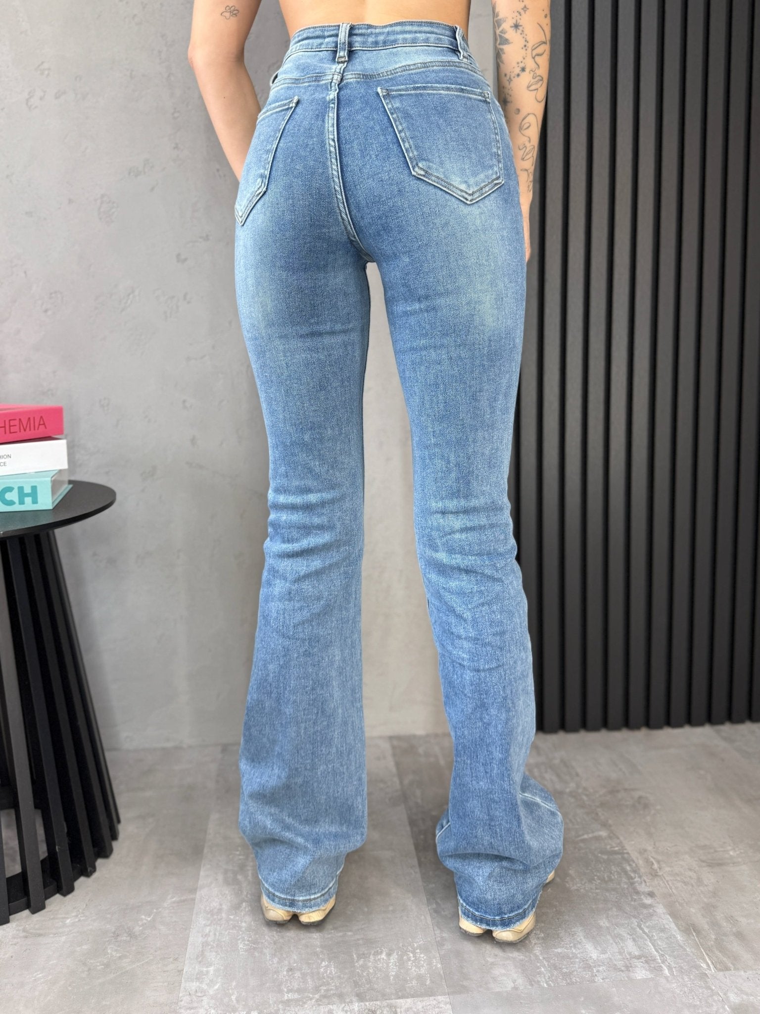 Džinsai aukštaūgėms 'Extra Long flare fit’ - MASIM - Džinsai aukšaugėms