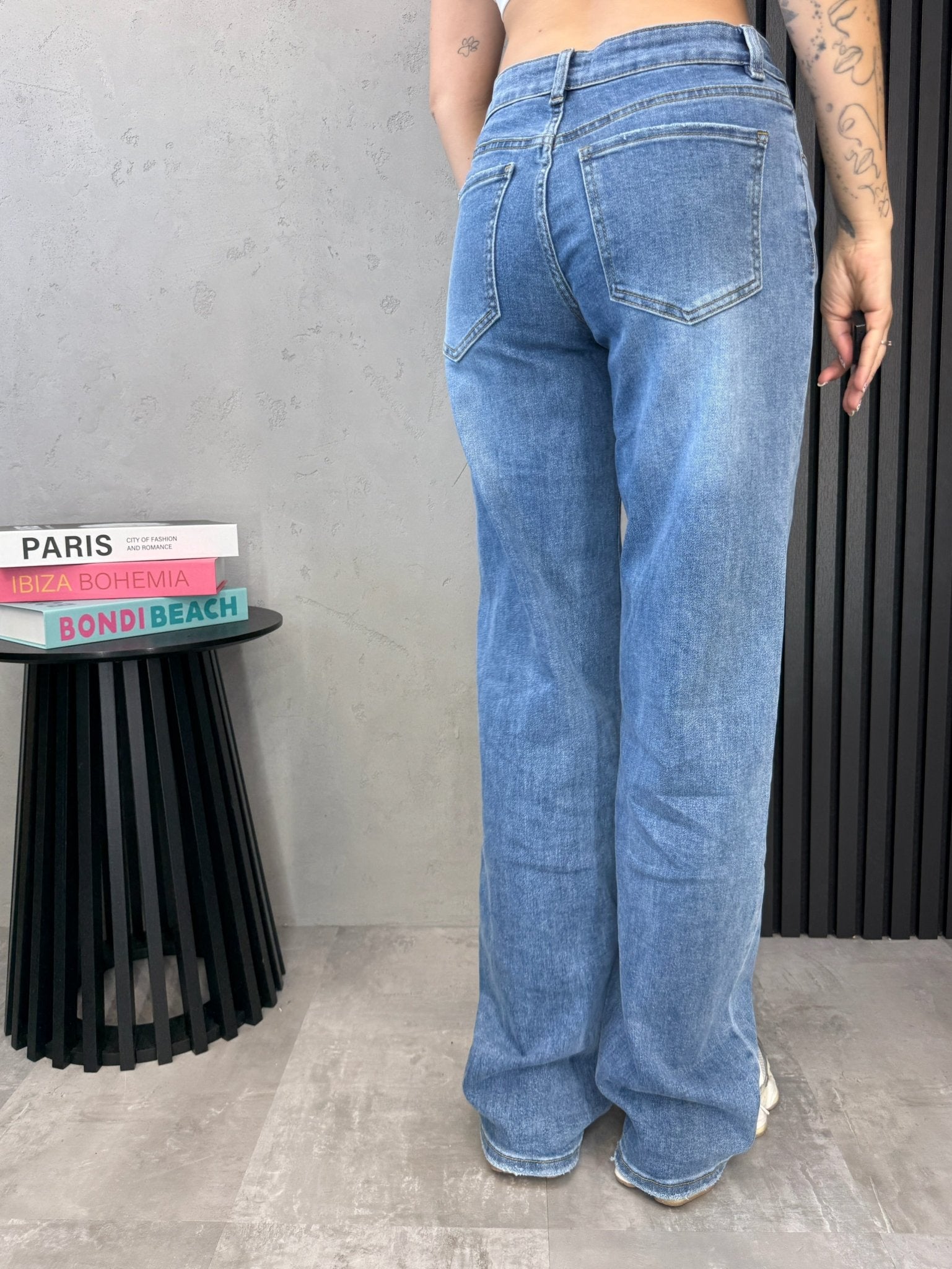 Džinsai aukštaūgėms ‘Wide Extra Long’ - MASIM - Džinsai