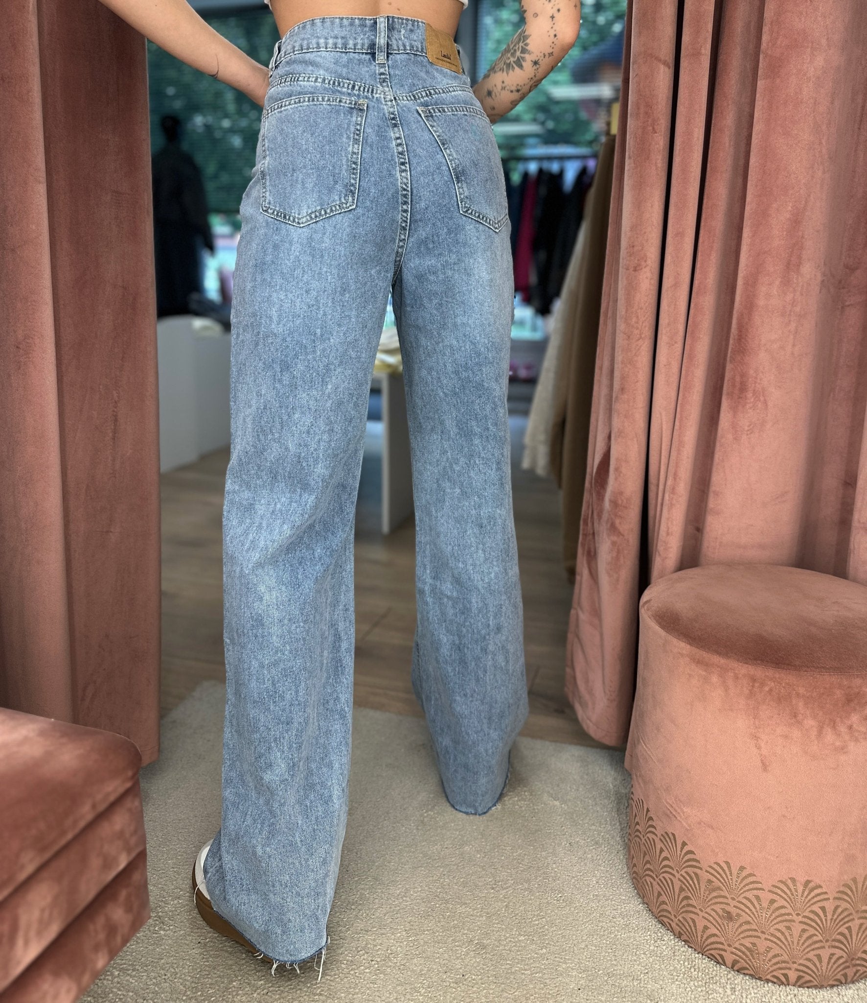 Džinsai ‘Blue wide’ - MASIM - Džinsai