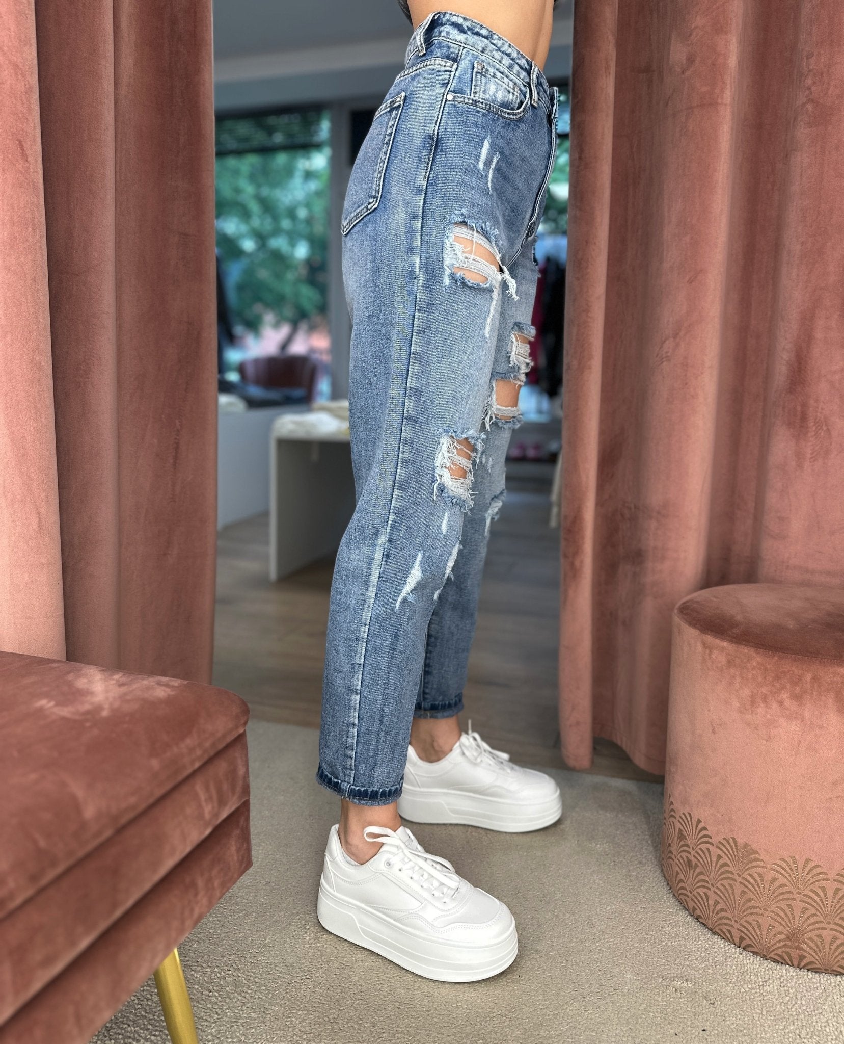 Džinsai ‘Cracked’ - MASIM - Džinsai