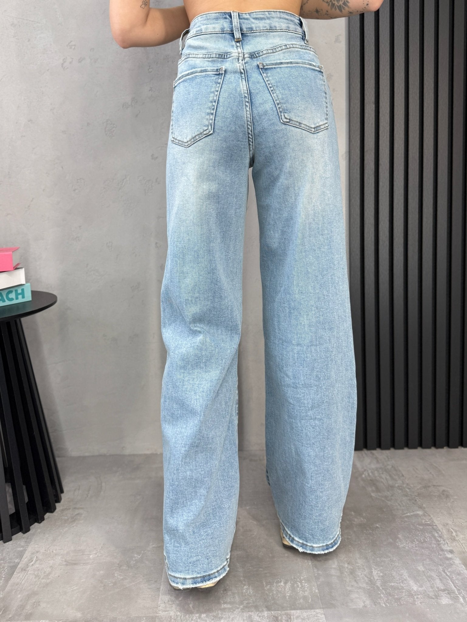 Džinsai 'Dad fit premium’ - MASIM - Džinsai aukšaugėms