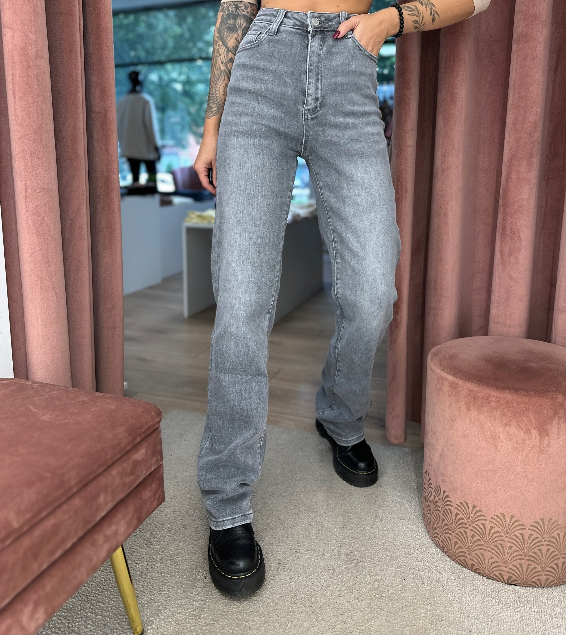 Džinsai ‘Extra long Gray' - MASIM - Džinsai